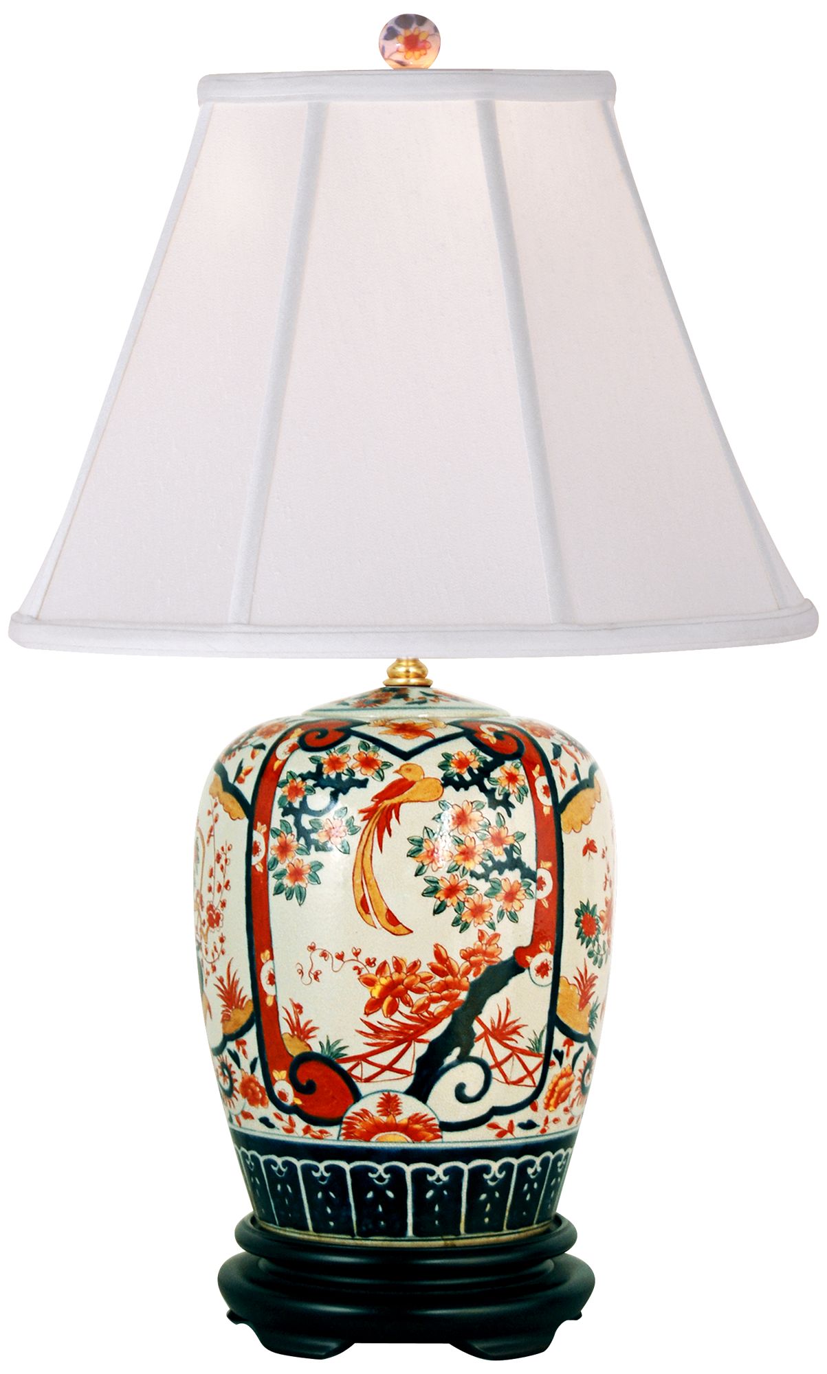 Imari Ginger Jar Porcelain Table Lamp