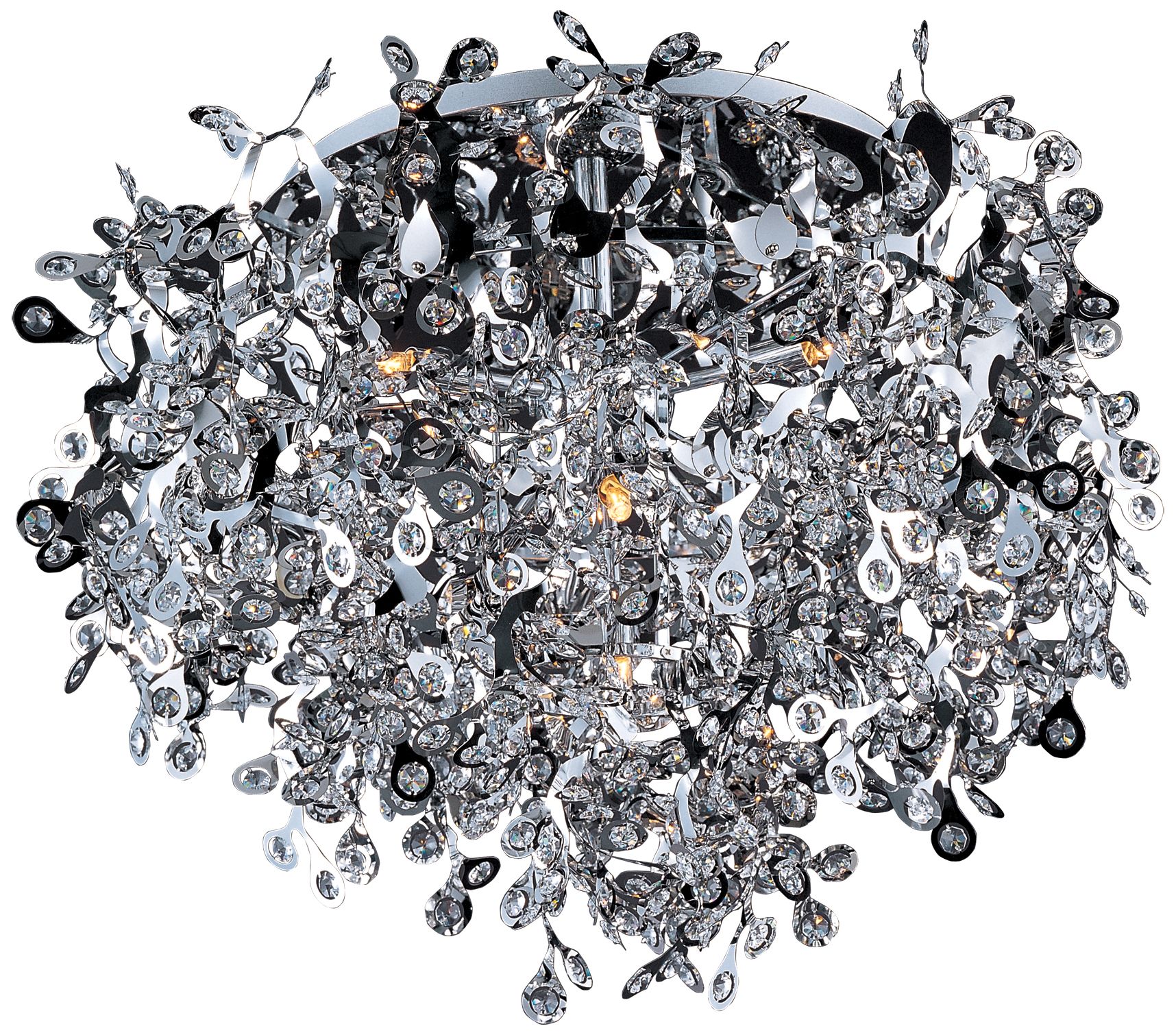 Maxim Comet Collection 25" Wide Chrome Ceiling Light Fixture