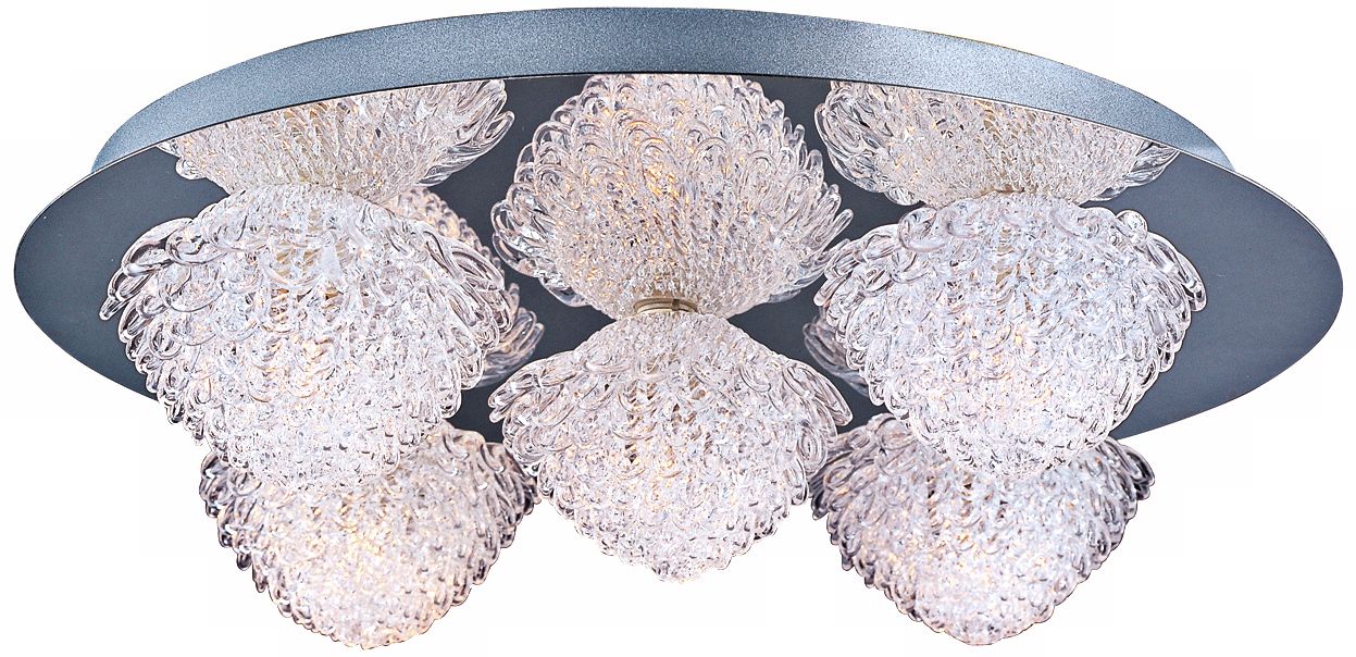ET2 Blossom 15 3/4" Wide Crystal Flushmount Ceiling Light
