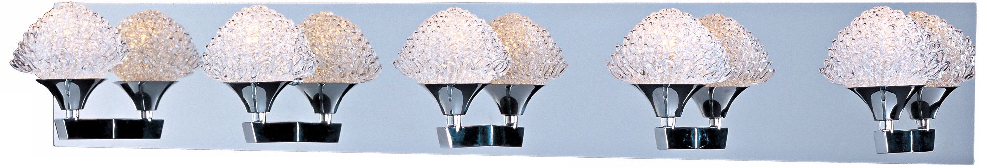 ET2 Blossom 35 1/2" Wide Crystal Bathroom Light Fixture