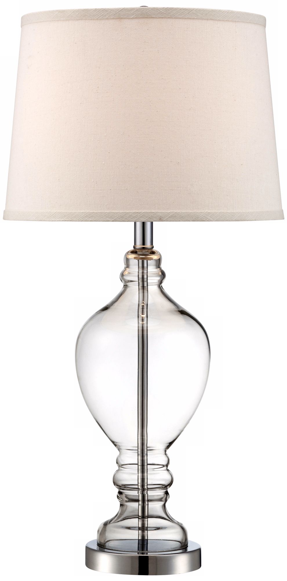 Apothecary Urn 28" High Clear Glass Table Lamp