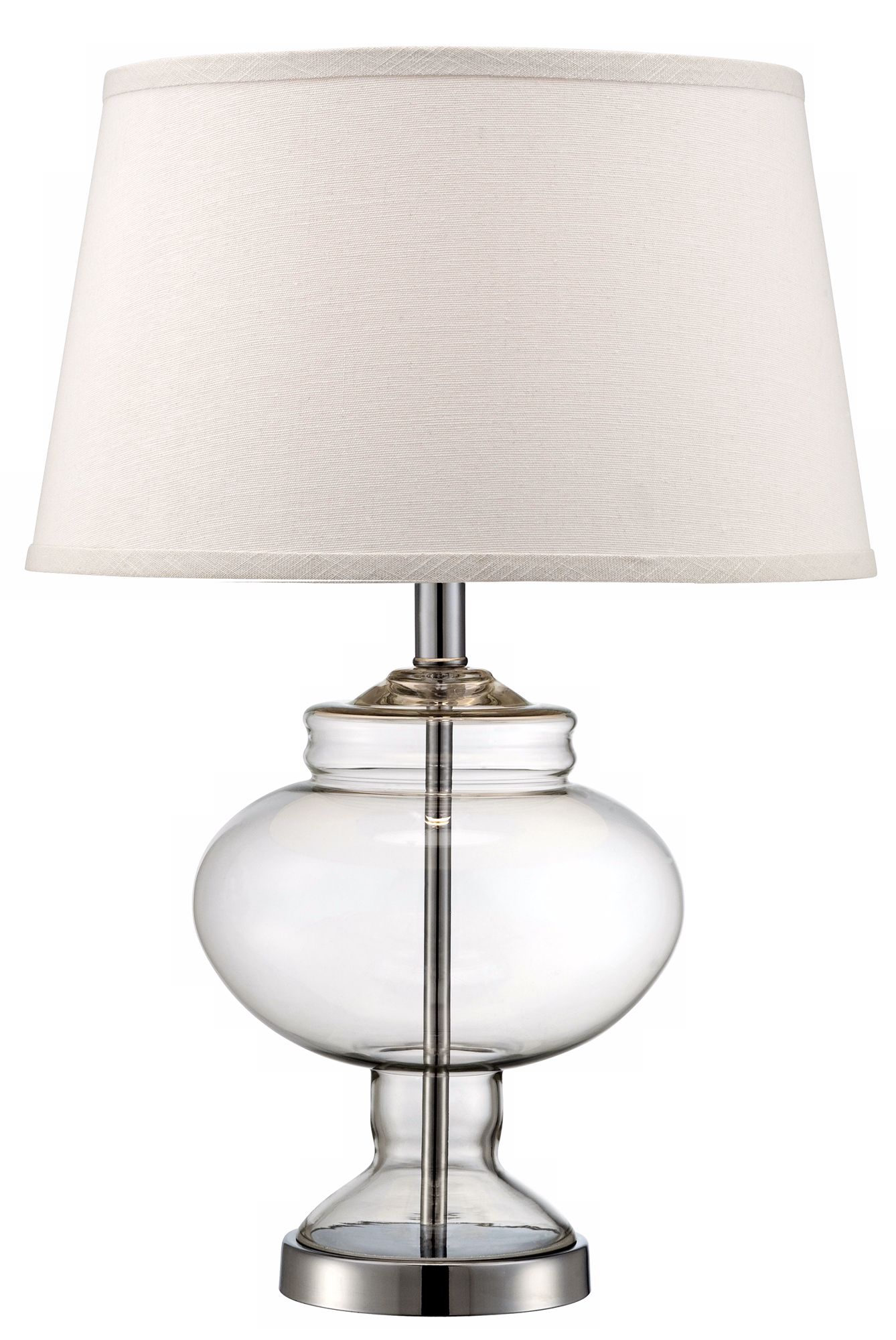 Apothecary Urn 24" High Clear Glass Table Lamp