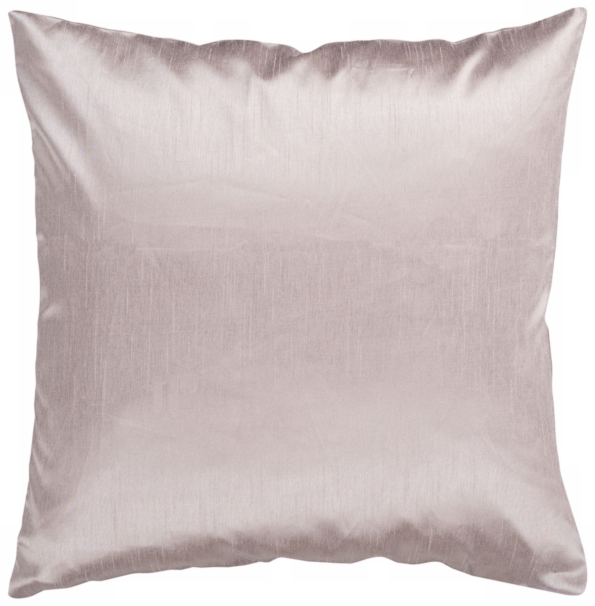Surya 18" Square Silver Throw Pillow