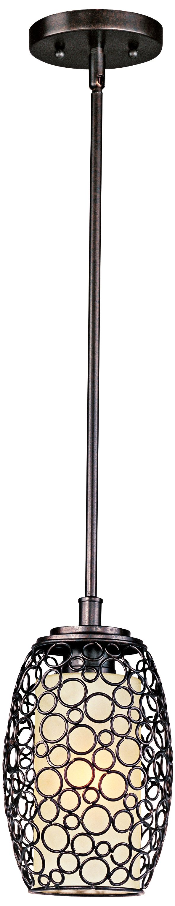 Maxim Meridian 7" Wide Umber Bronze Mini Pendant Light