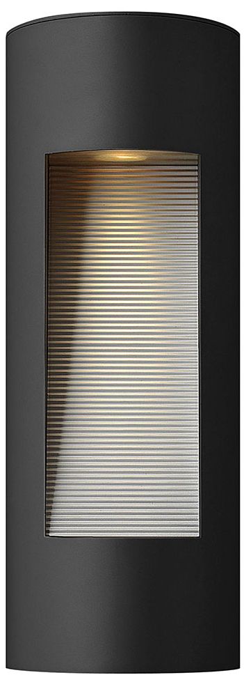 Hinkley Luna Dark Sky 16" High Black Outdoor Wall Light