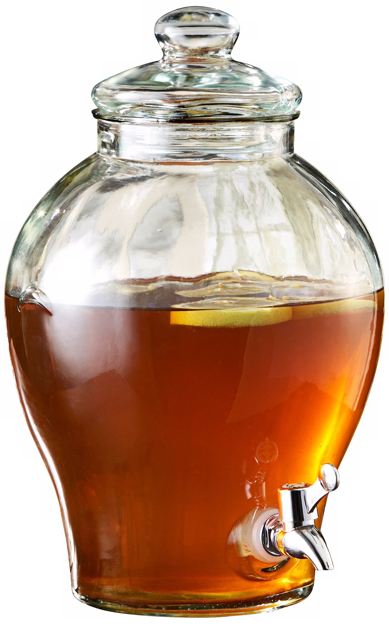 Glass Urn 1.6 Gallon Drink Dispenser