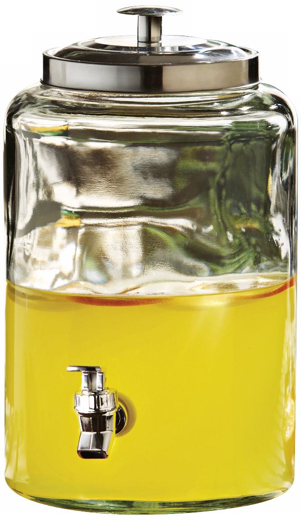 Antique Style 1.6 Gallon Glass Drink Dispenser