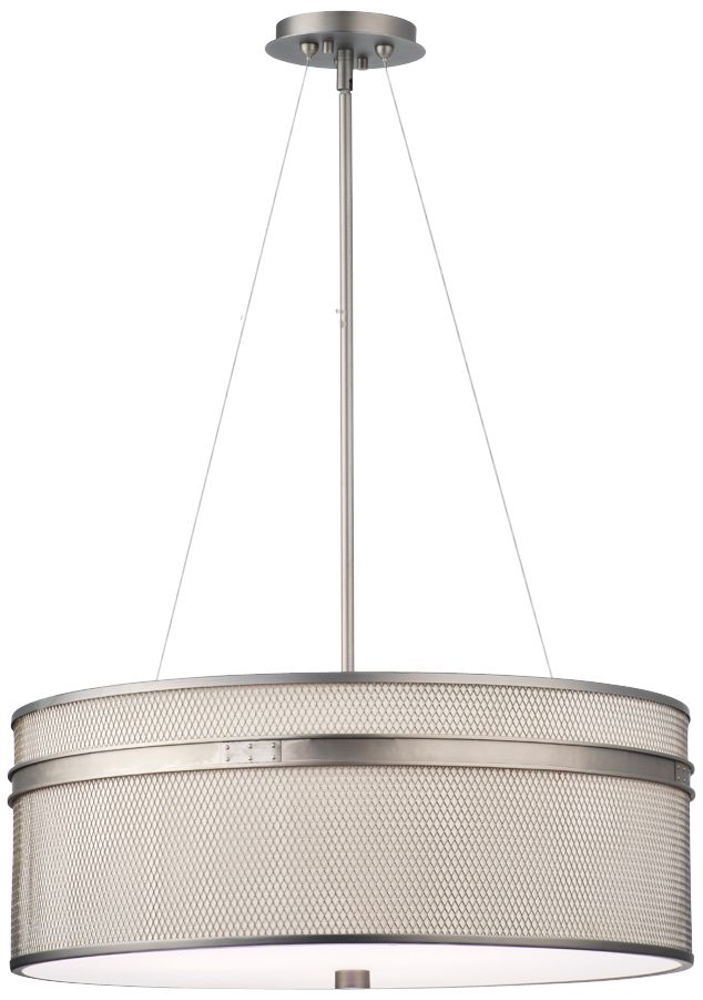 Forecast I Beam 24 1/2" Wide Gun Metal Pendant Light