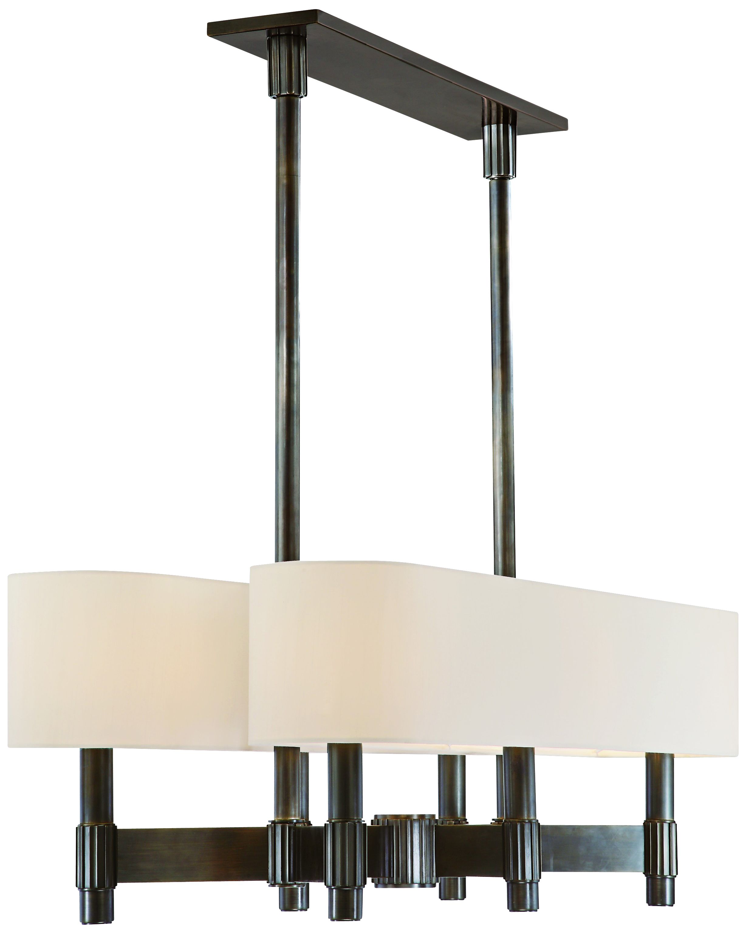 Hudson Valley Druid Hills 37 1/2" Wide Bronze Island Light