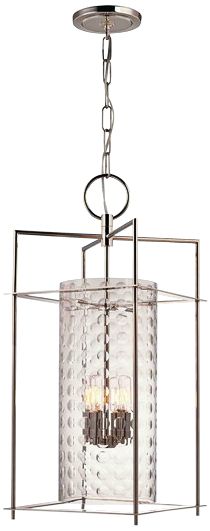 Hudson Valley Esopus 12" Wide Nickel Pendant Light