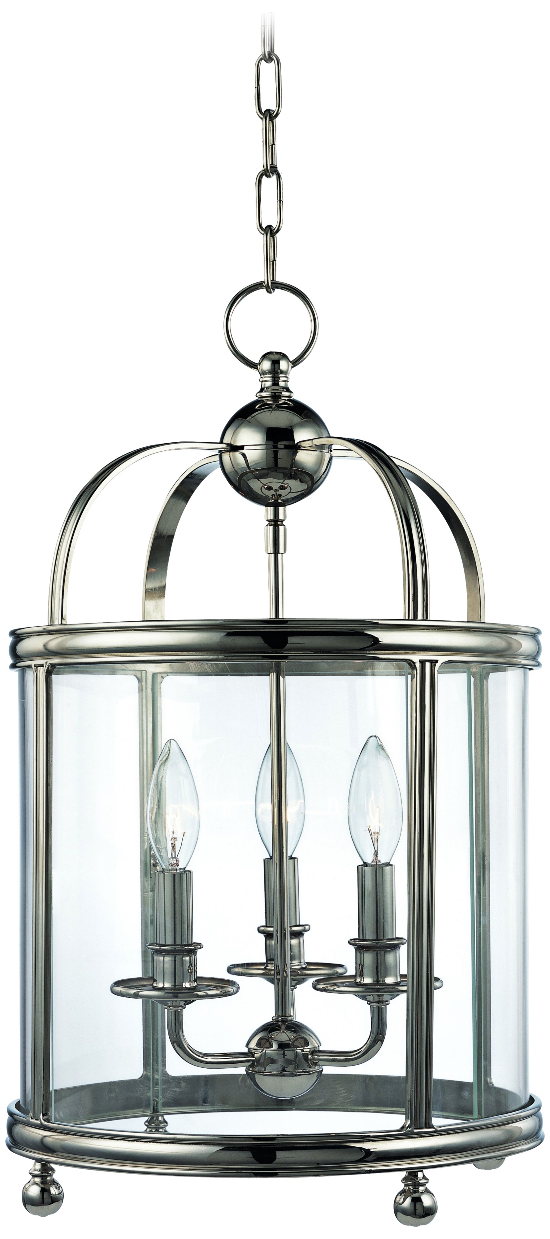 Hudson Valley Larchmont 12 1/2" Wide Nickel Pendant Light