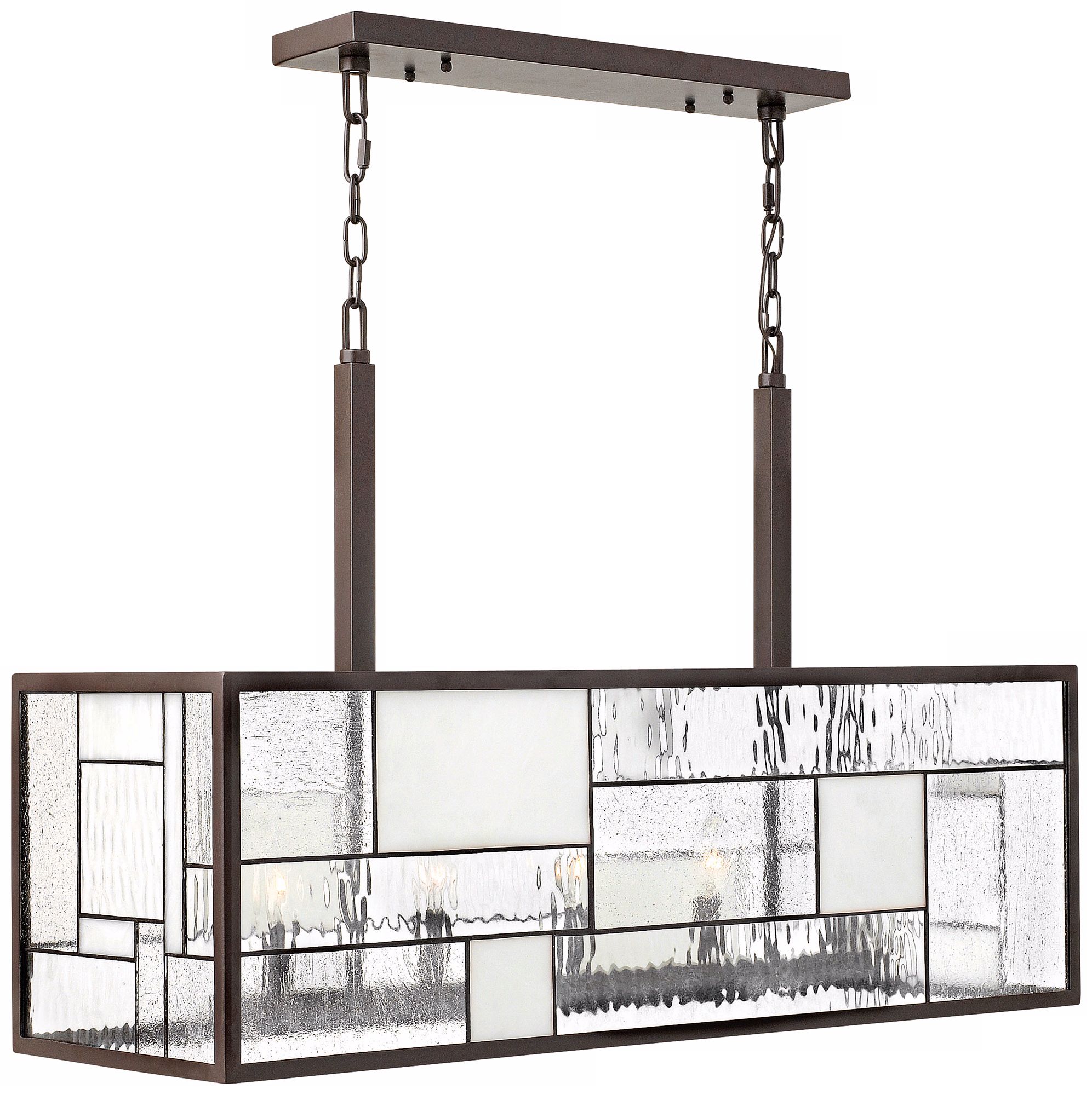 Hinkley Mondrian 36" Wide Buckeye Bronze Pendant Light