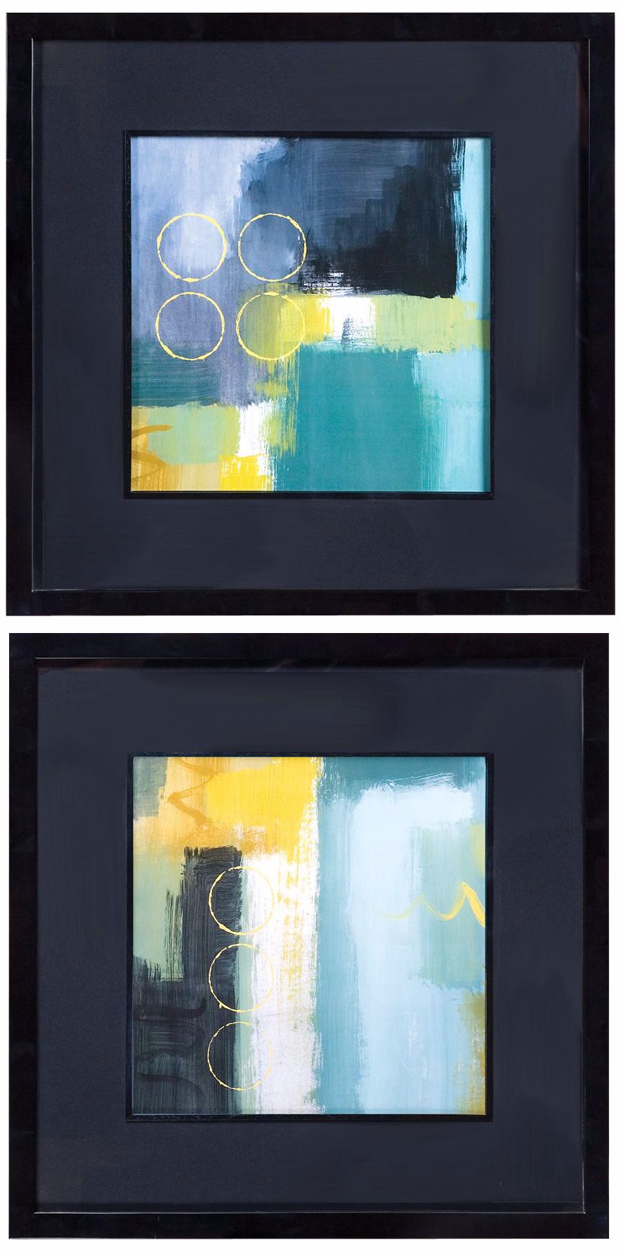 Uttermost Set of 2 Mediterranean Square 30" Wide Wall Art
