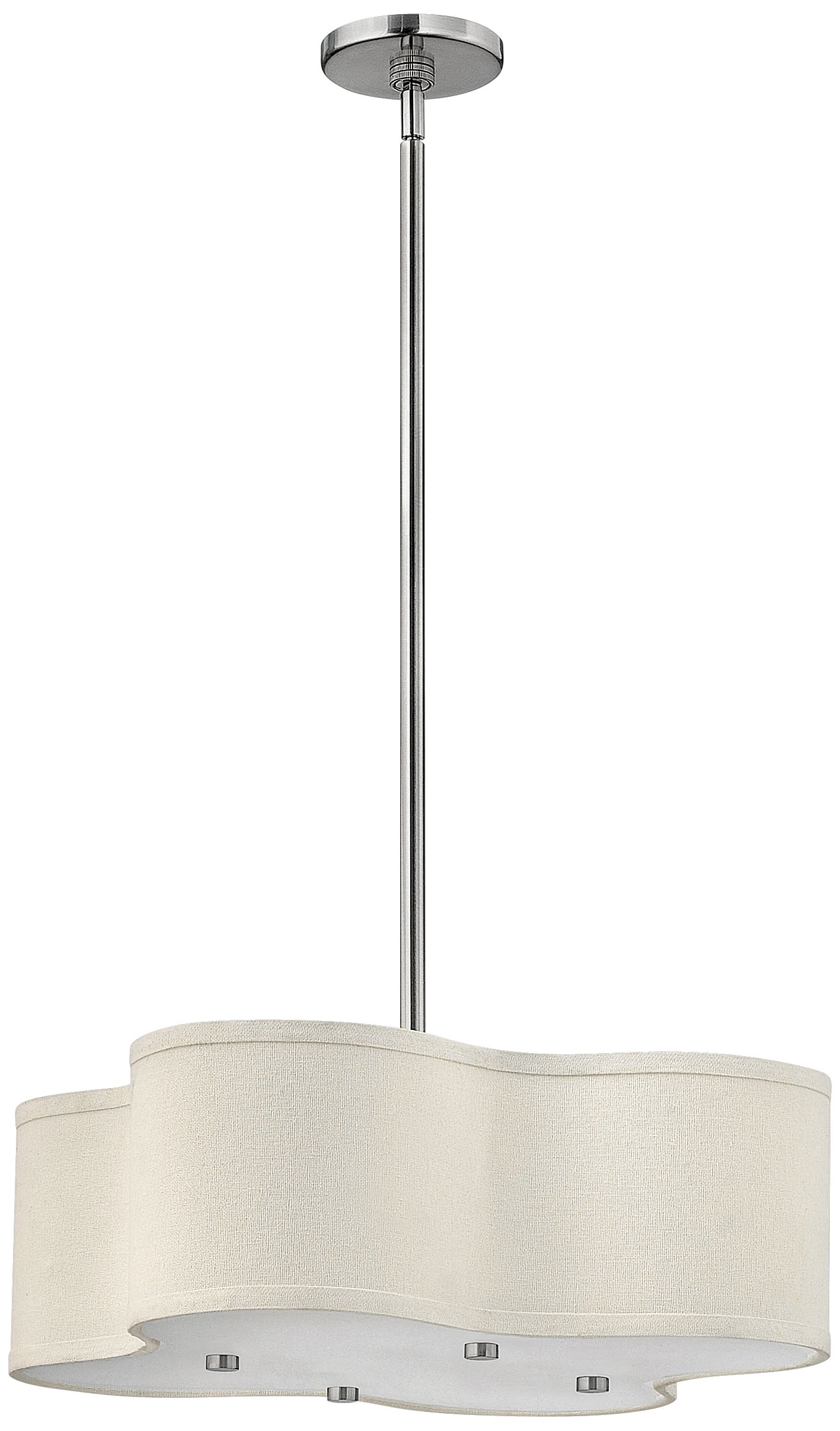 Hinkley Cirrus Collection 20" Wide Nickel Pendant Light