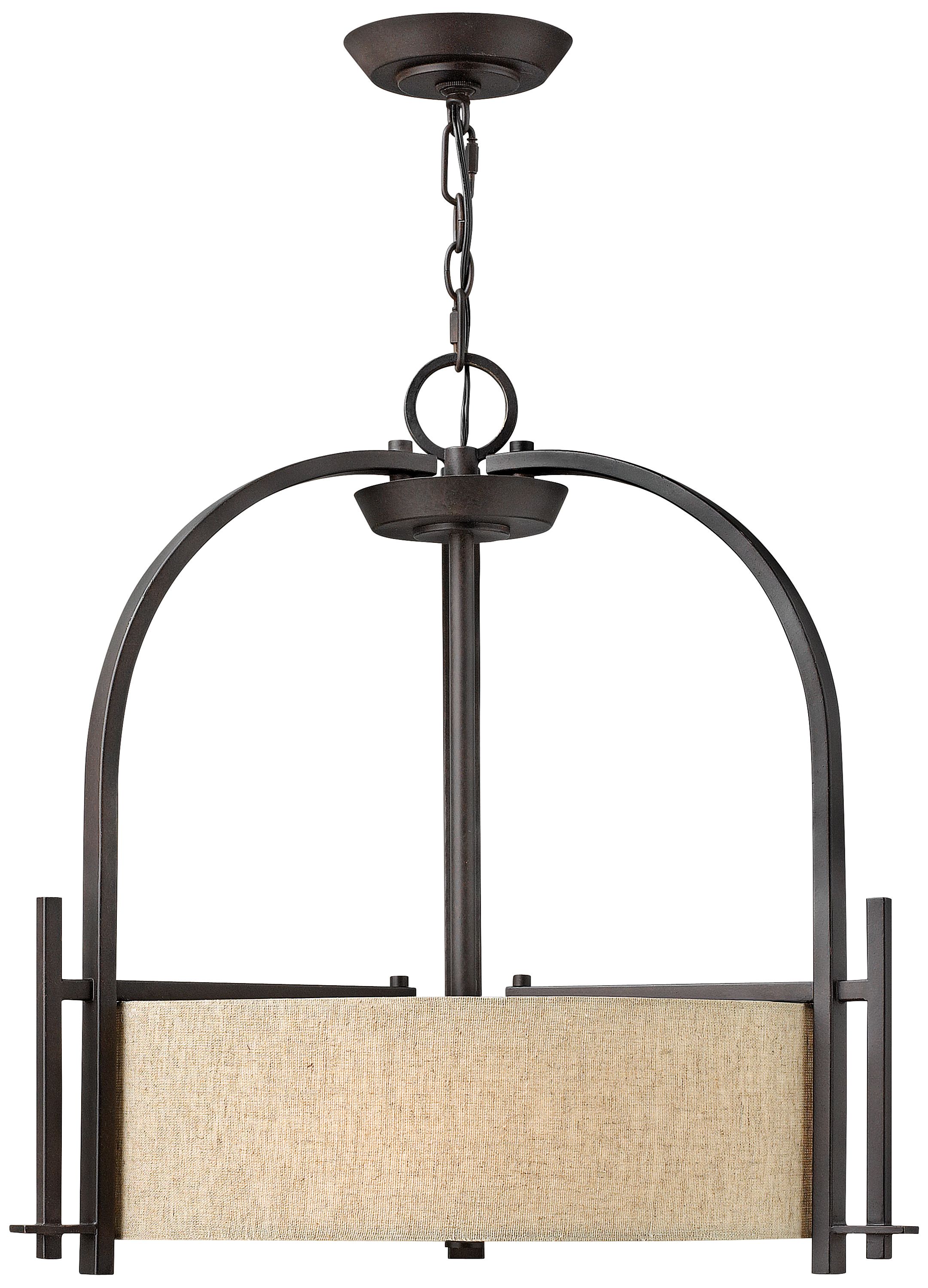 Hinkley Sloan Collection 24" Wide Bronze Pendant Light