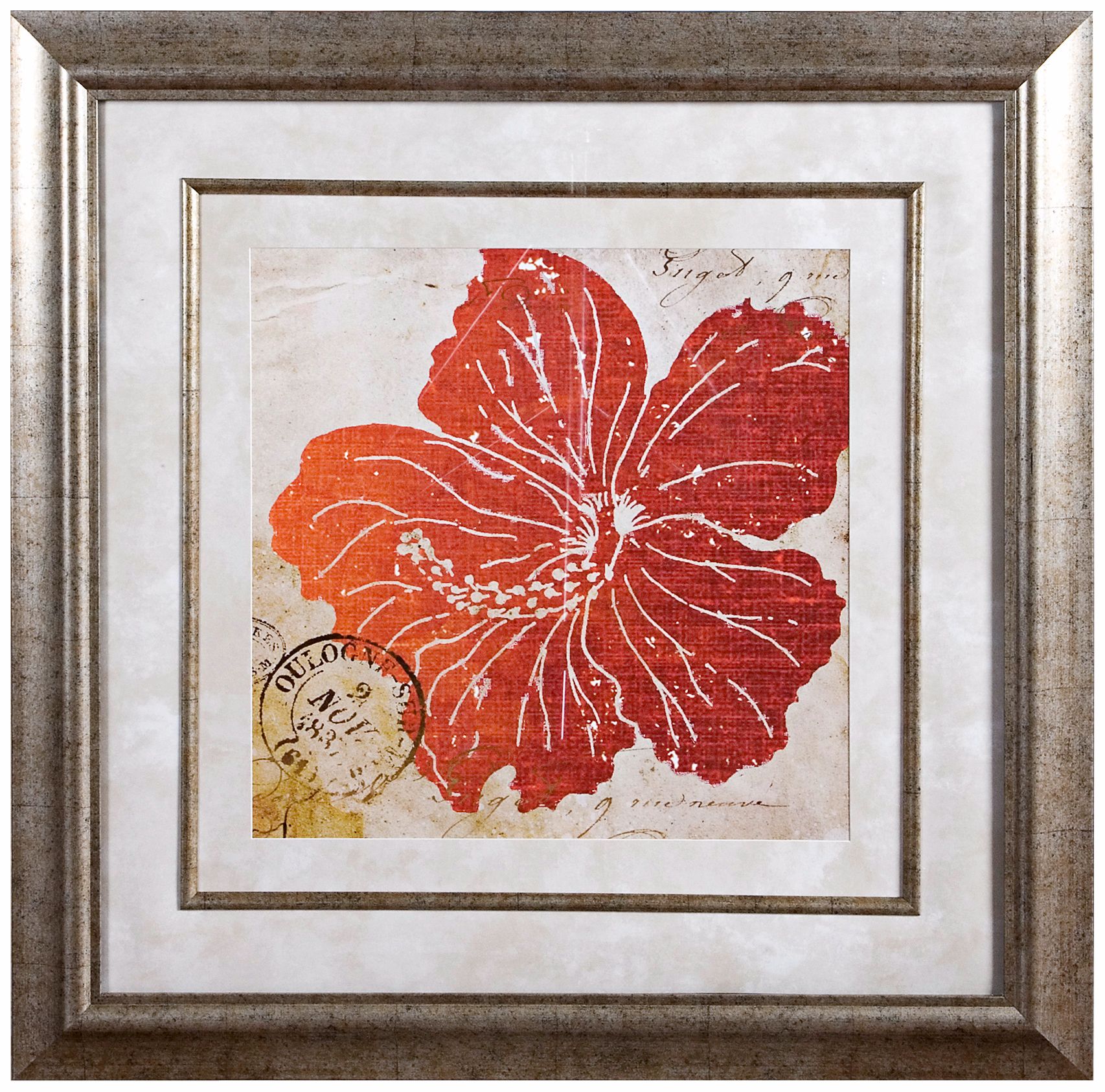 Uttermost 35 1/2" High Flower Power Framed Wall Art