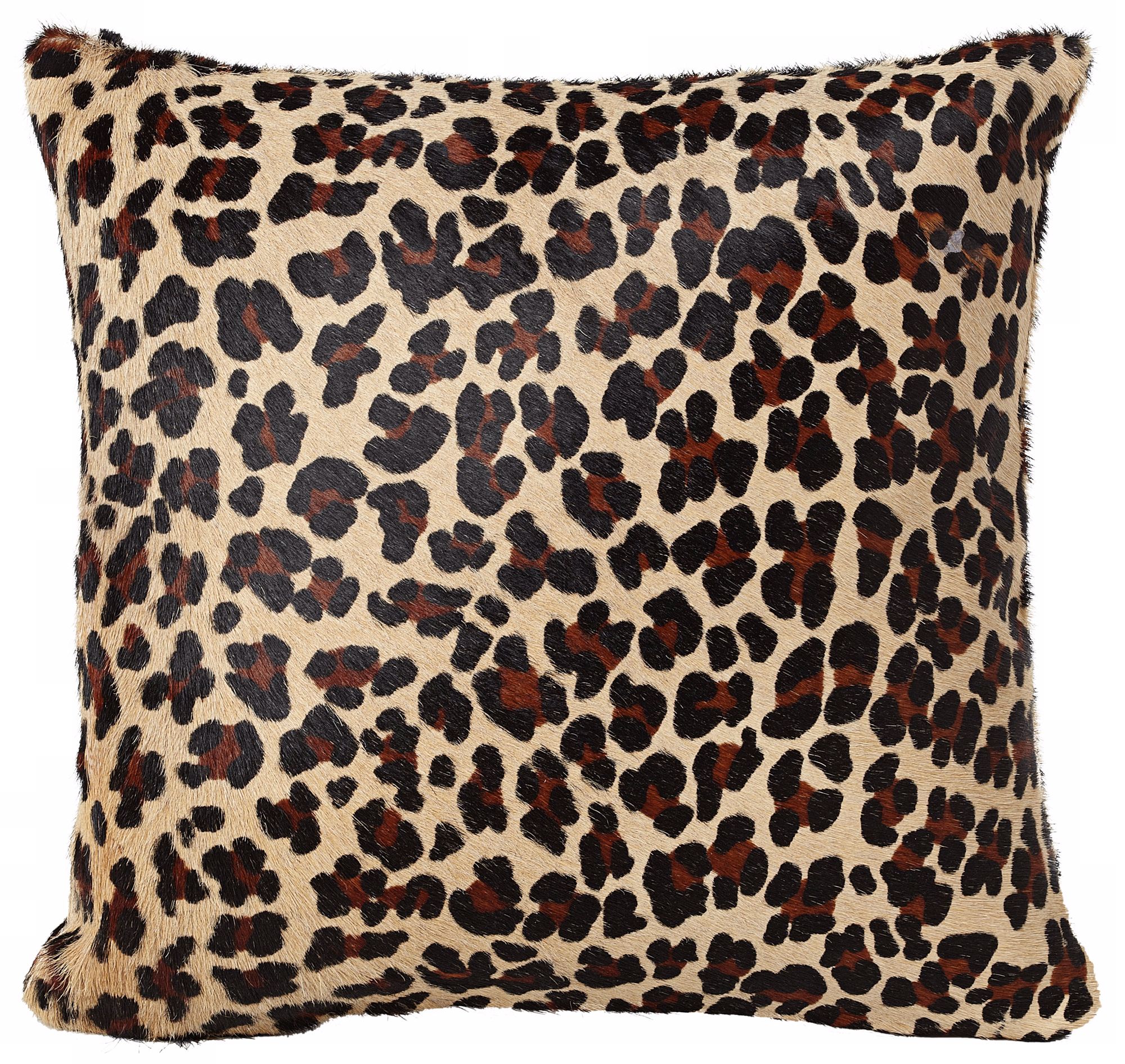 Leopard Print 16" Square Decorative Pillow