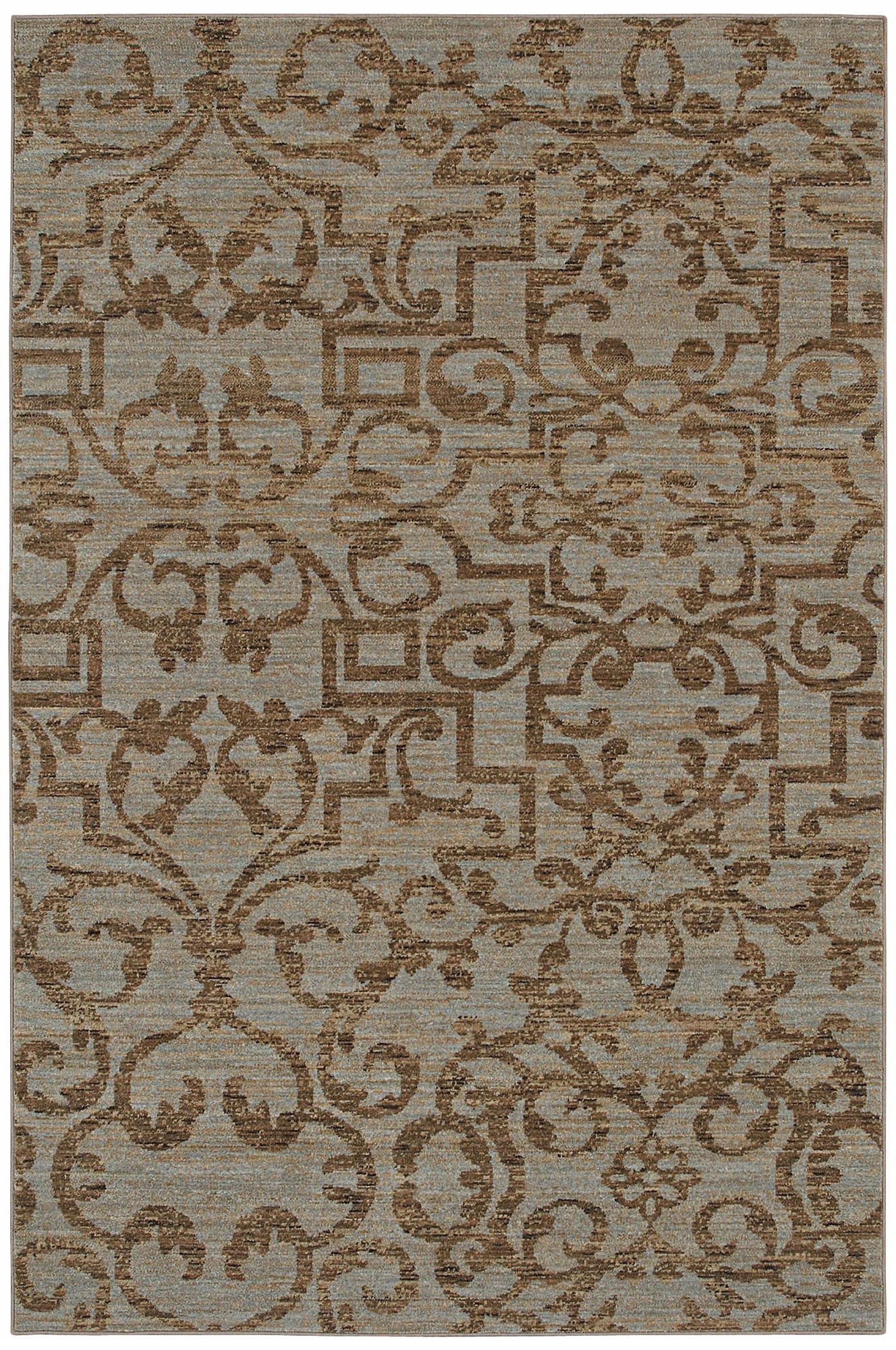 French Quarter Bluestone Karastan Area Rug