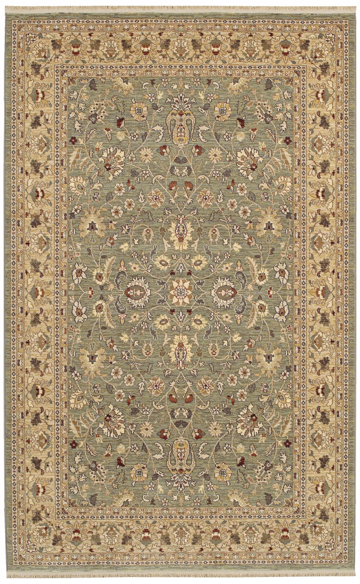Shapura Collection Tiana Glacier Blue Area Rug