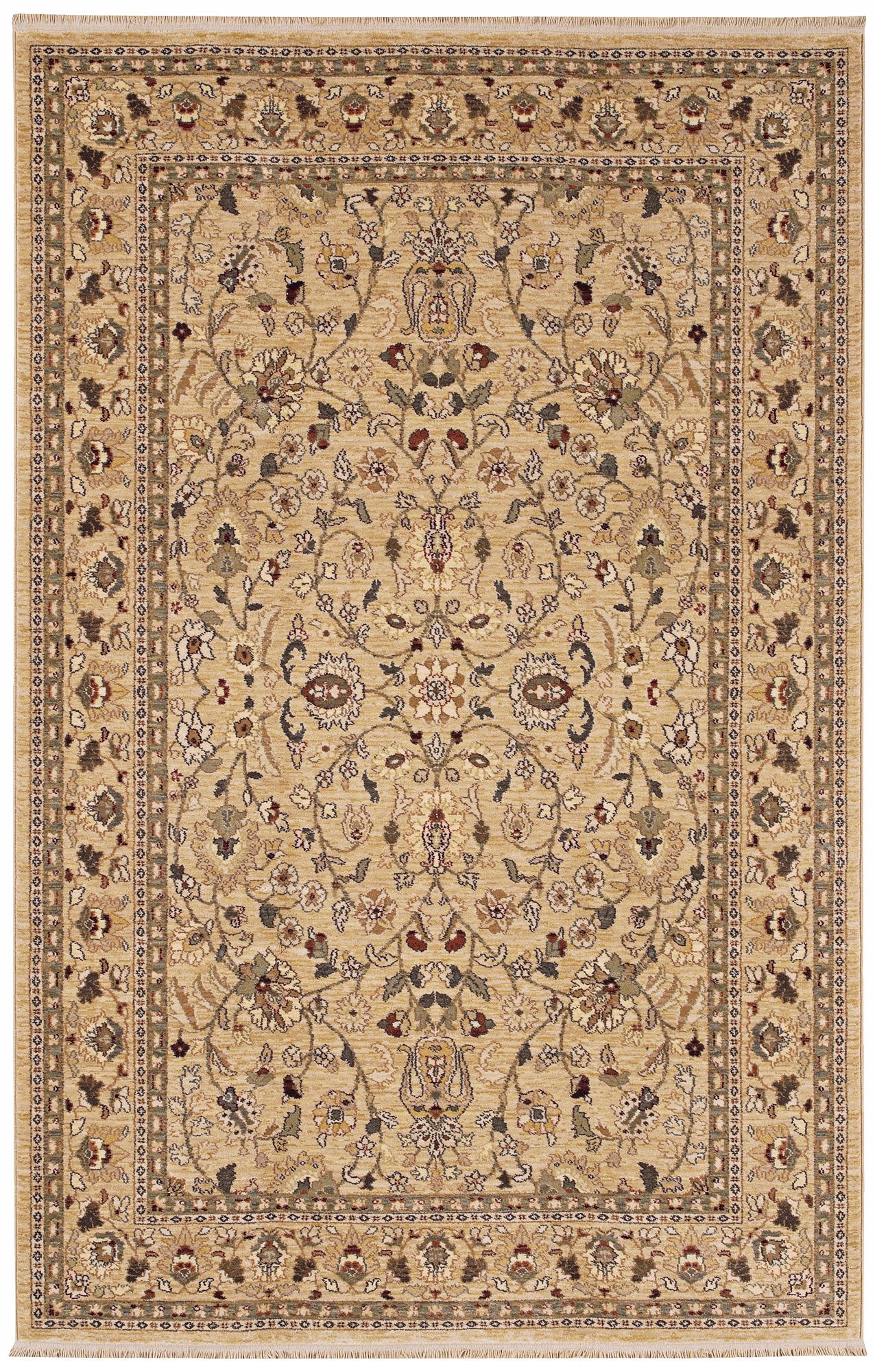 Shapura Collection Tiana Ivory Area Rug