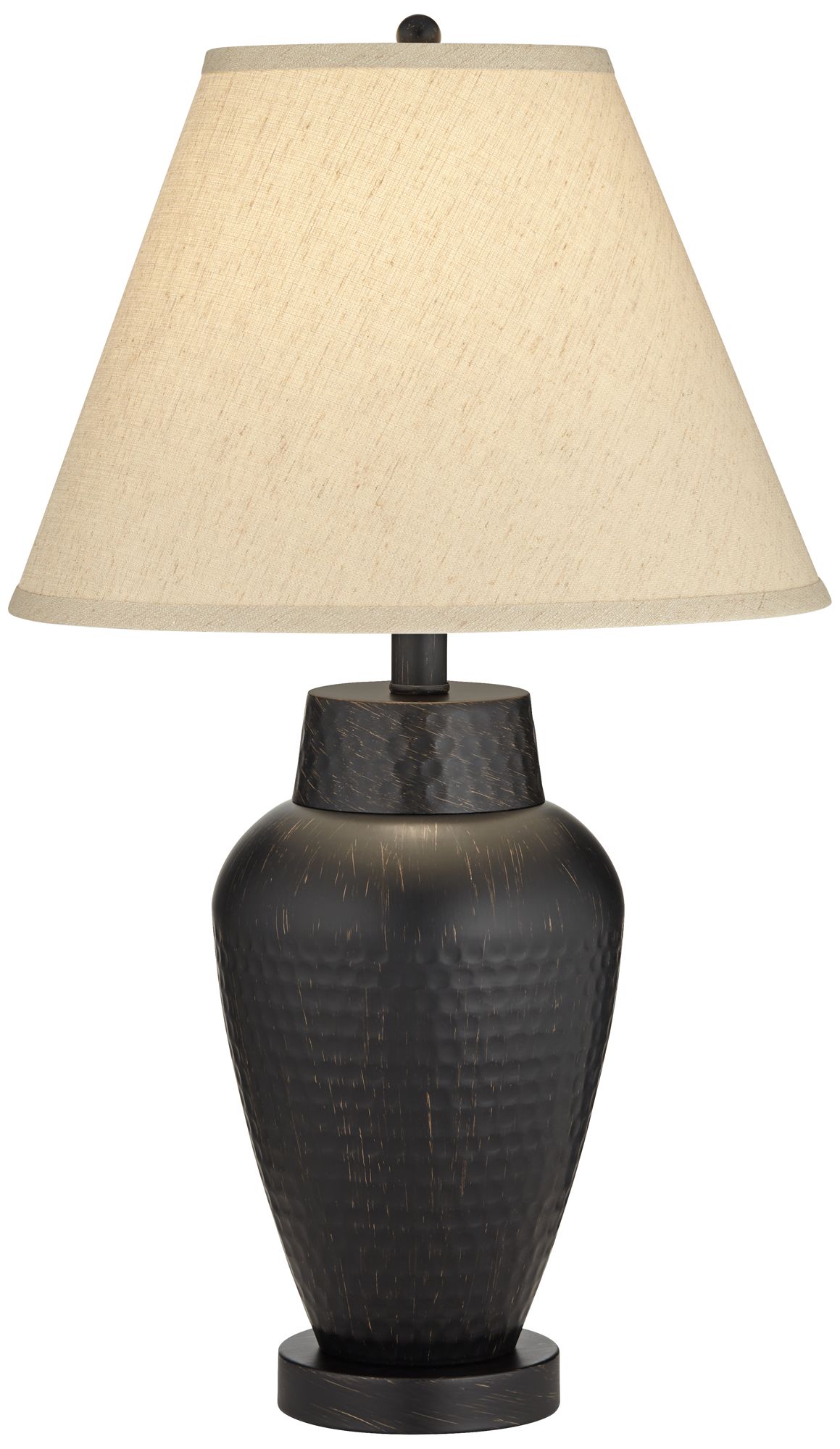 Auburn Hammered Bronze Table Lamp
