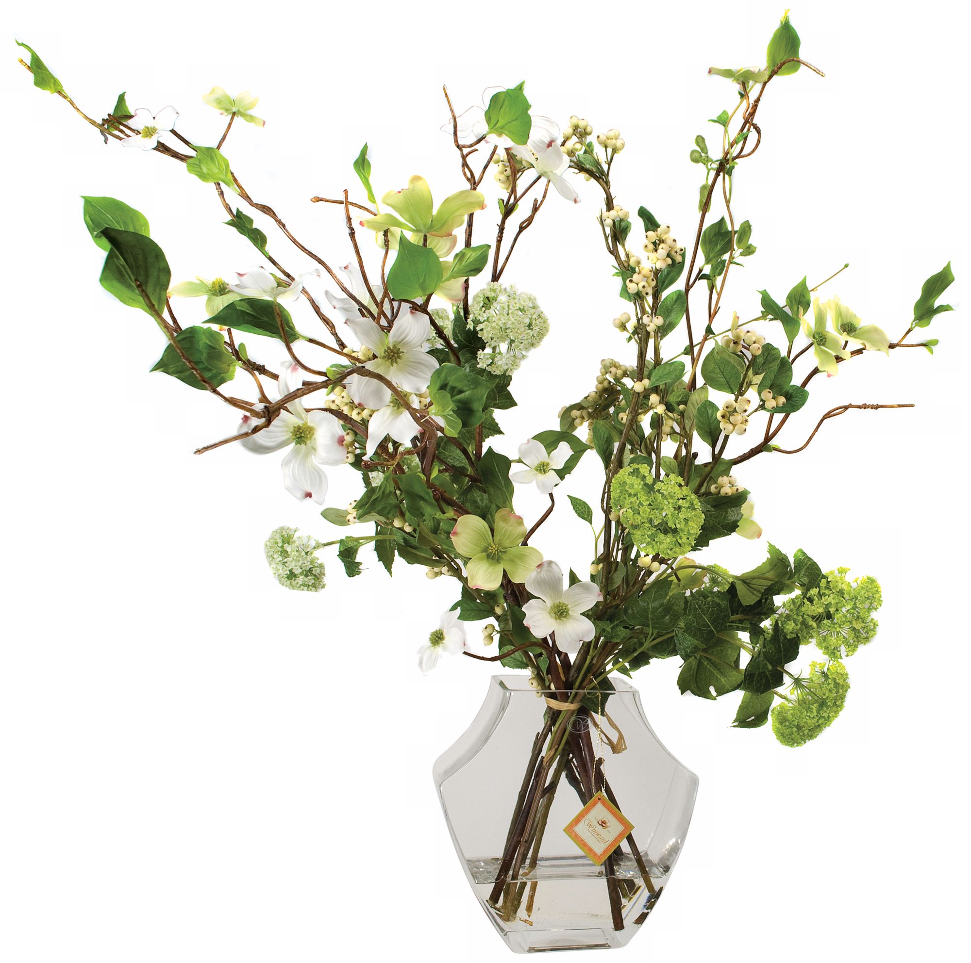 Jane Seymour 28 1/2" Green and White Hampton Arrangement