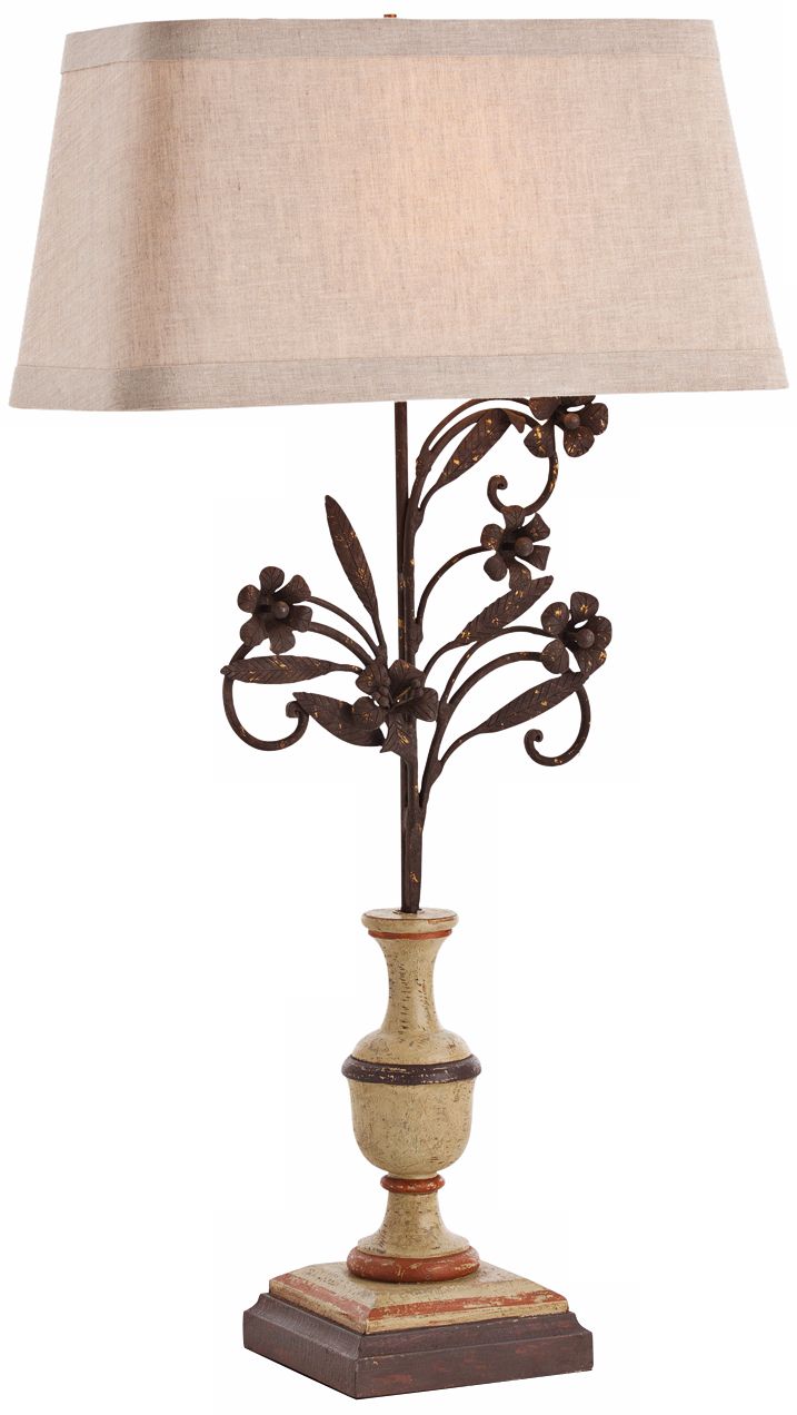 Arteriors Home La Rochelle Wood Buffet Lamp