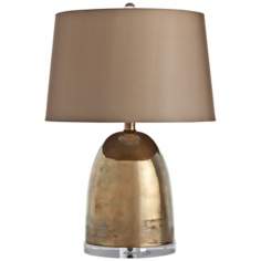 Arteriors Home Ryder Small Vintage Brass Table Lamp