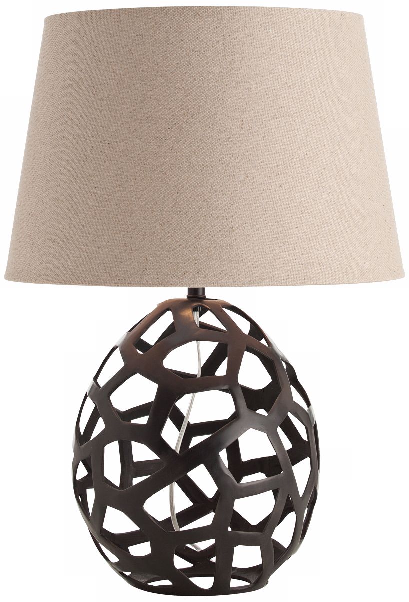 Arteriors Home Salem Black Oxidized Iron Table Lamp