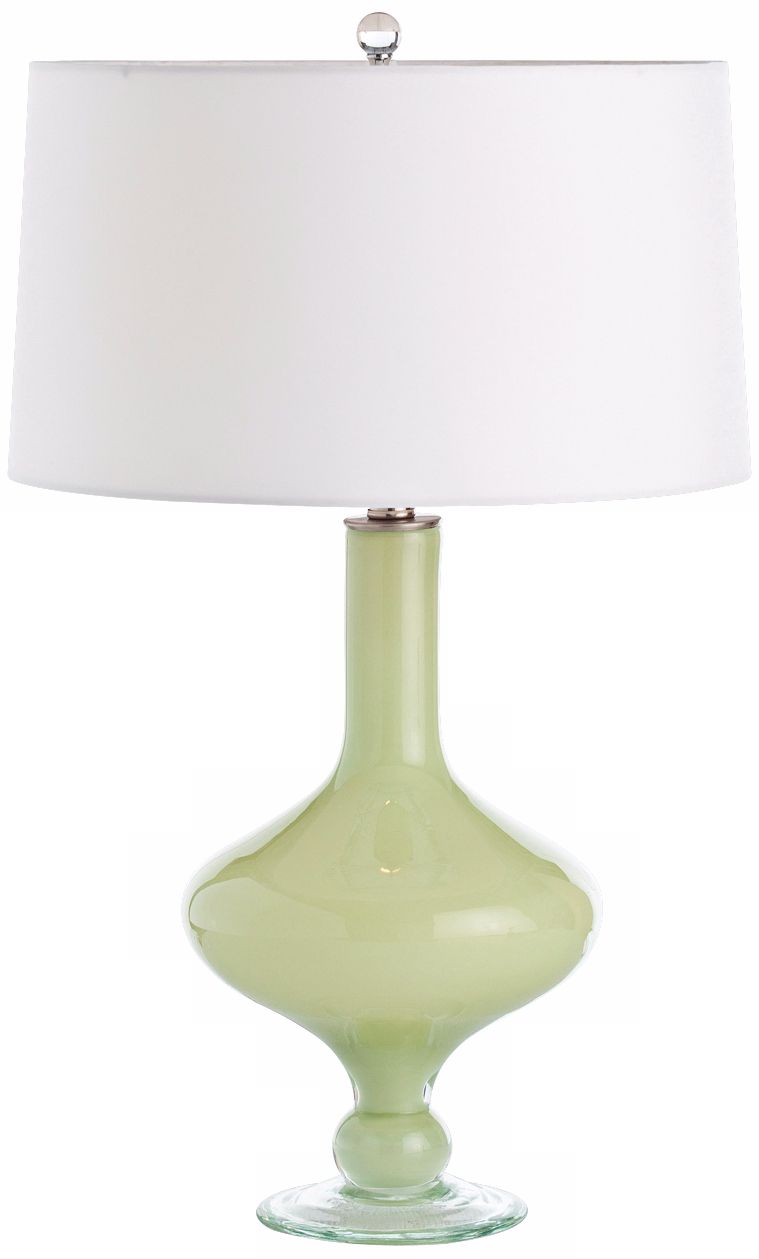 Arteriors Home Rory Key Lime Glass Table Lamp
