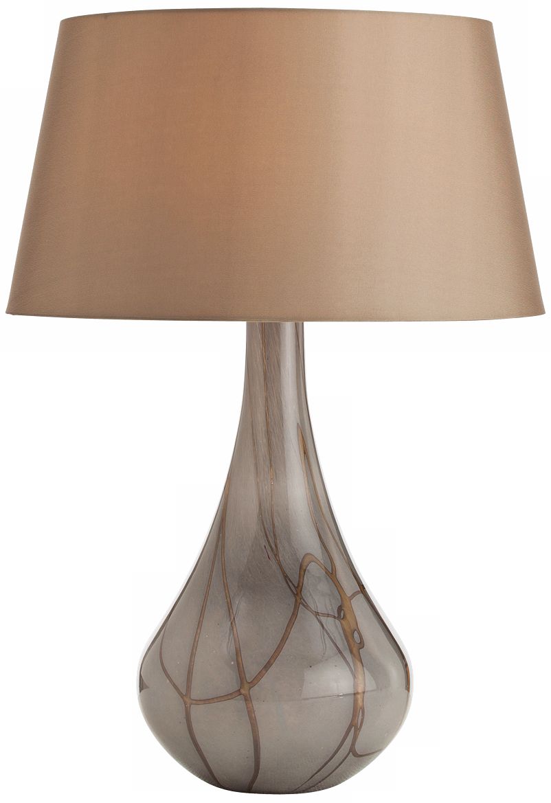 Arteriors Home Overton Caramel Smoke Glass Table Lamp