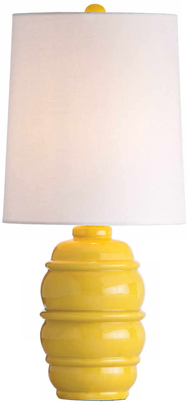 Arteriors Home Scout Citronella Porcelain Yellow Table Lamp