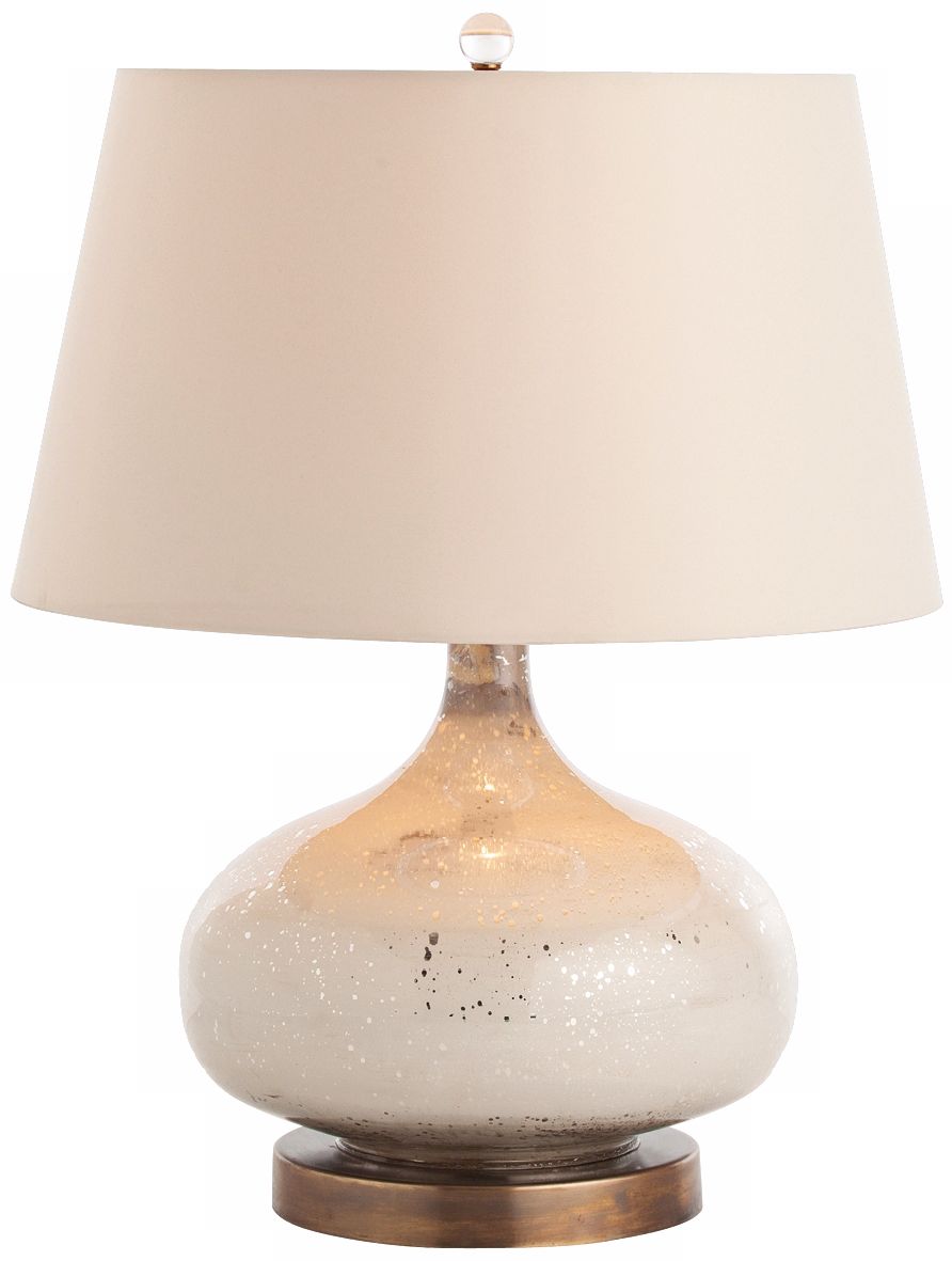Arteriors Home  Mercury Frost Glass Table Lamp