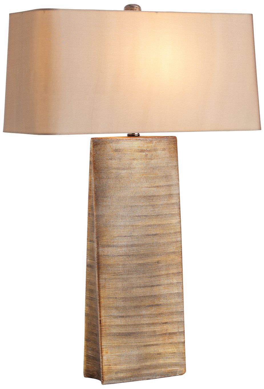 Arteriors Home Ravi Scratched Gilt Gold Table Lamp