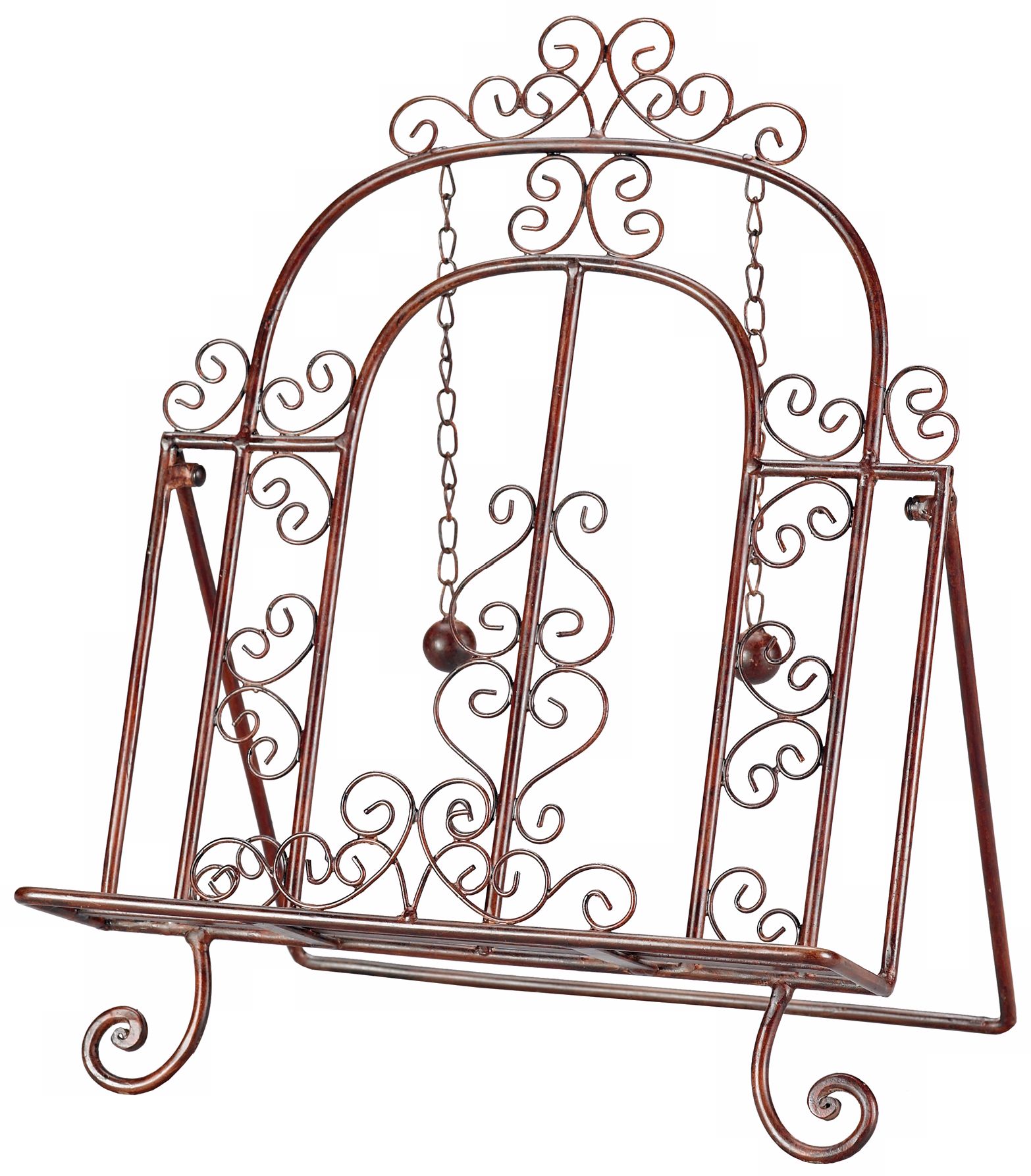 Cook's Bronze Metal Bible Stand