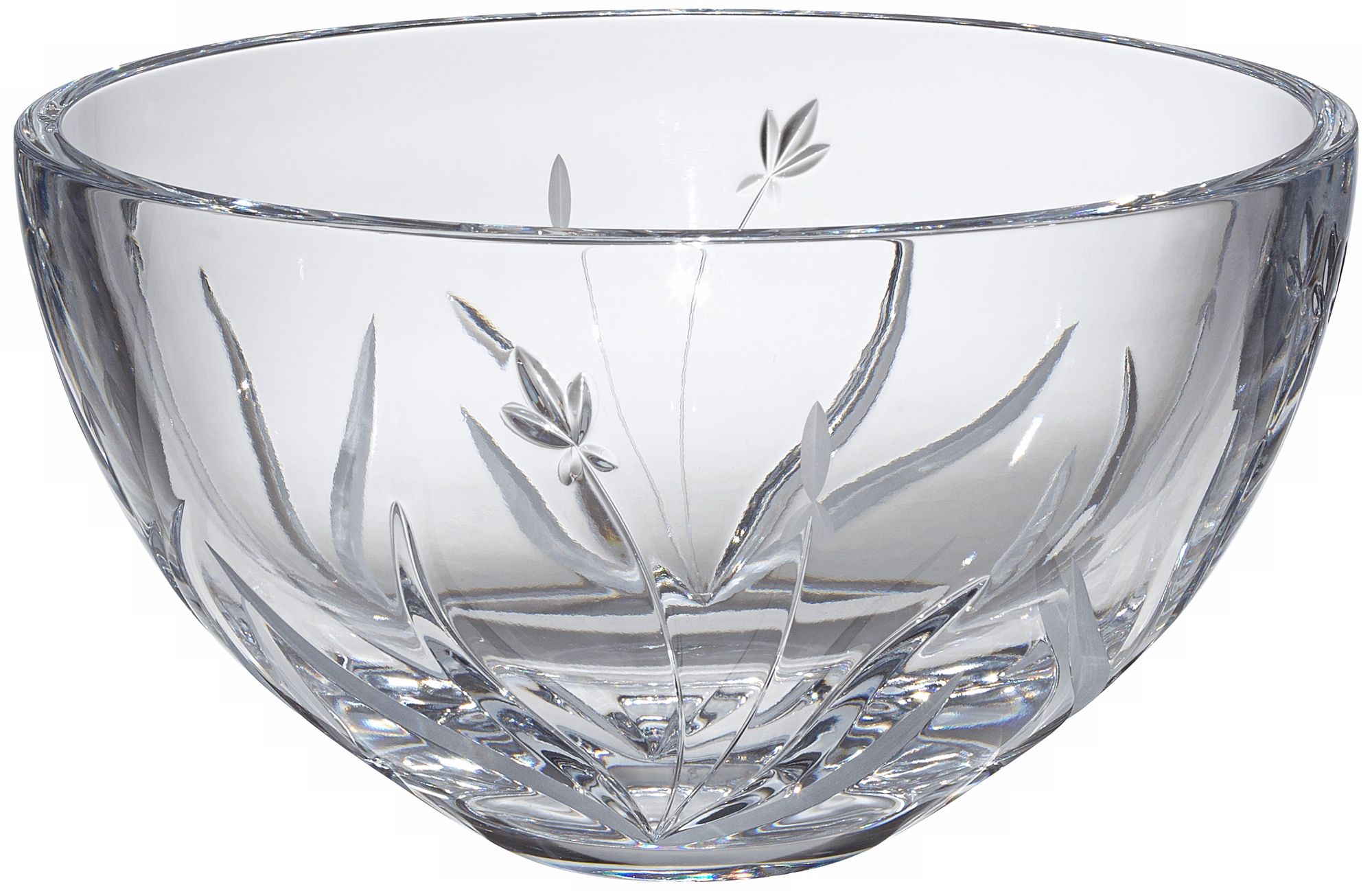 Kathy Ireland Tranquility 10" Wide Crystal Bowl