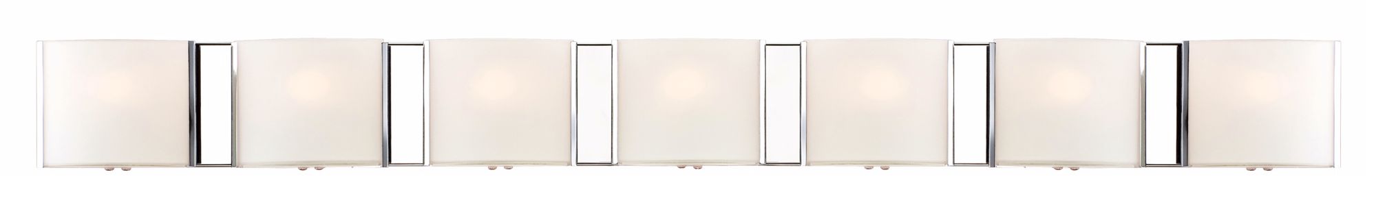 Possini Euro 46 3/4" Wide Frosted Glass Band Bath Light