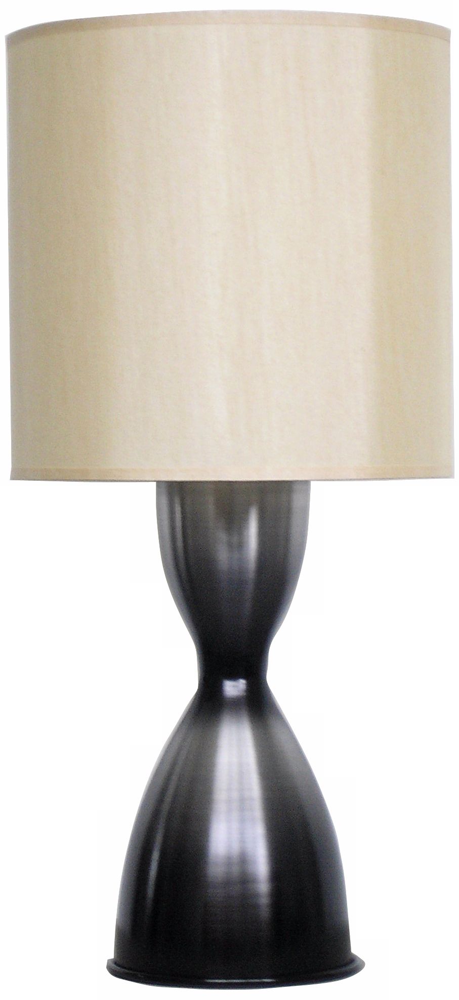 Babette Holland Lulu Smoke Finish Modern Table Lamp