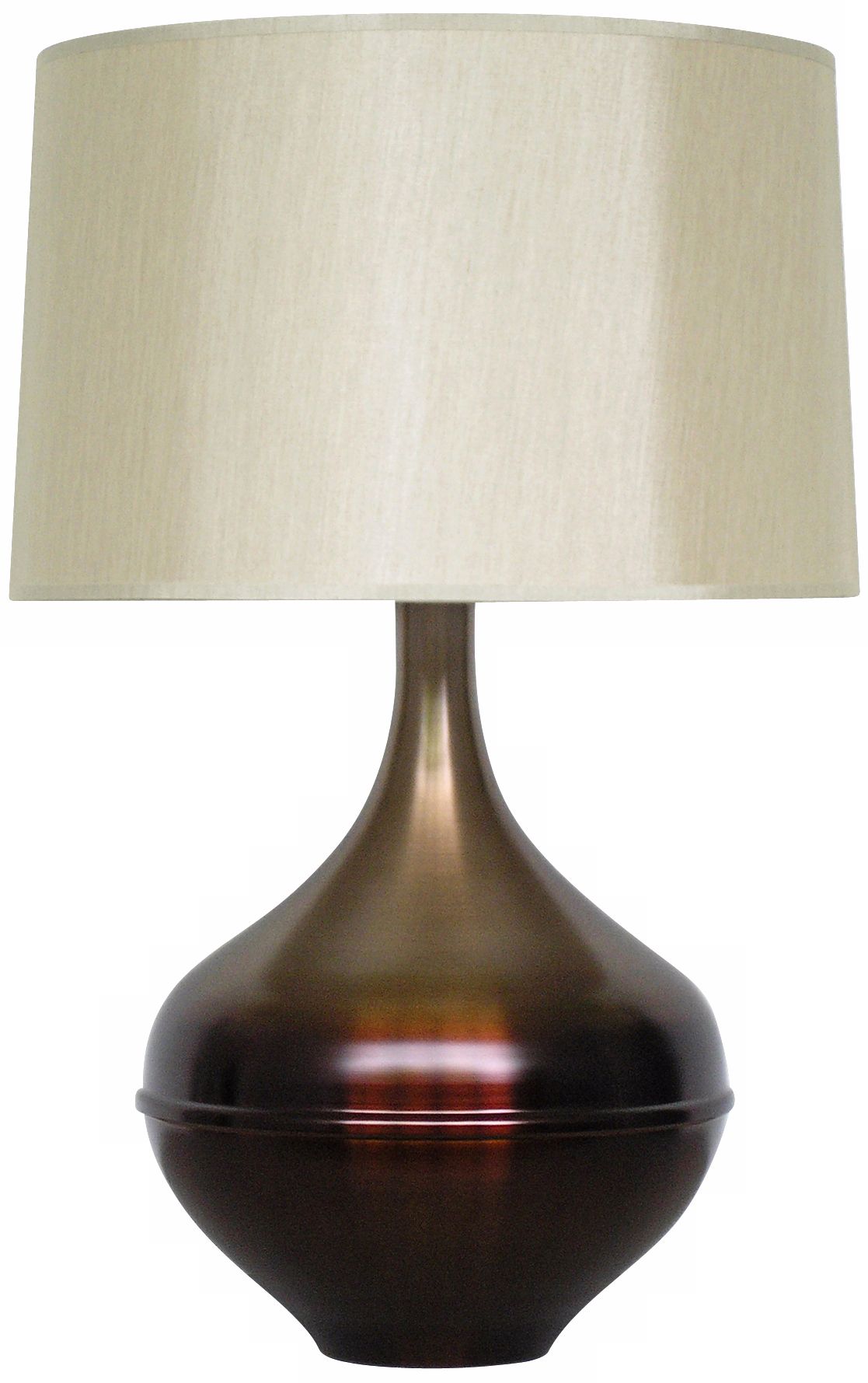 Babette Holland Kiss Copper Horizon Modern Table Lamp