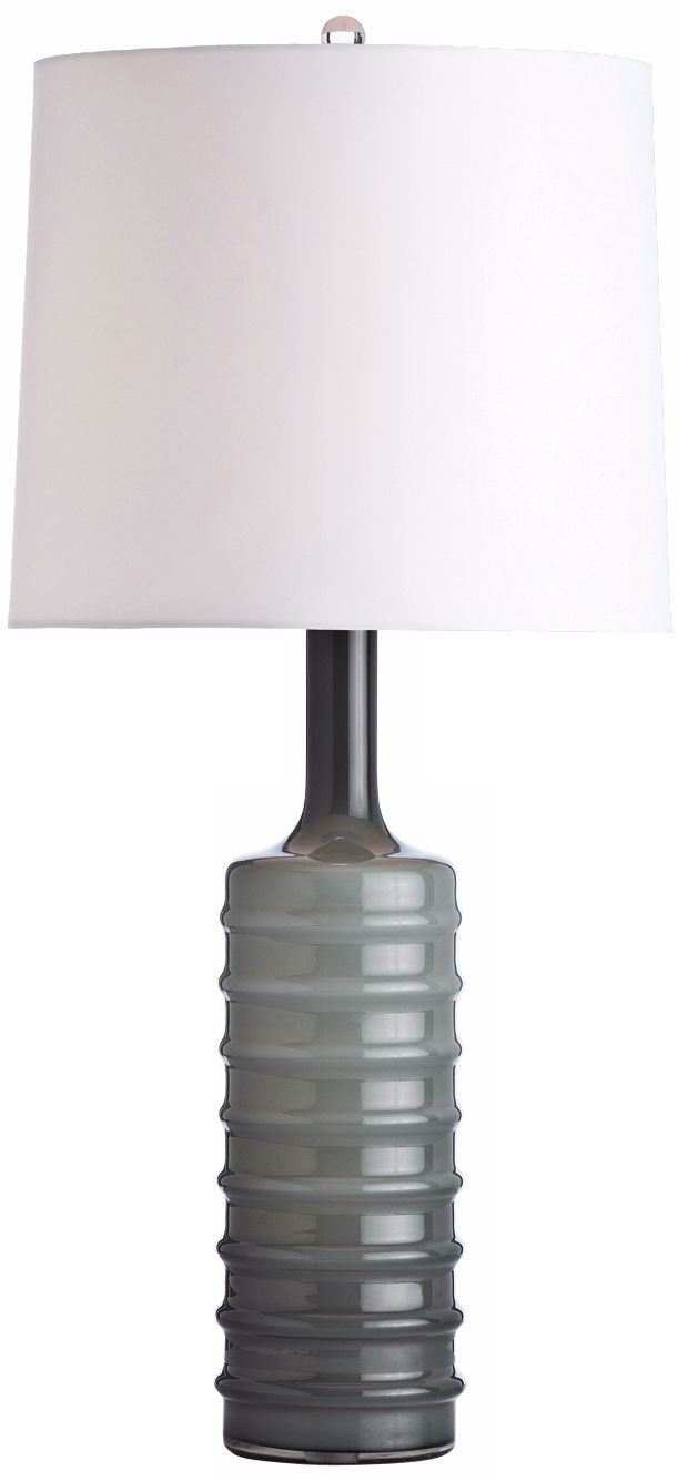 Arteriors Home Tempest Shadow Ribbed Glass Buffet Lamp