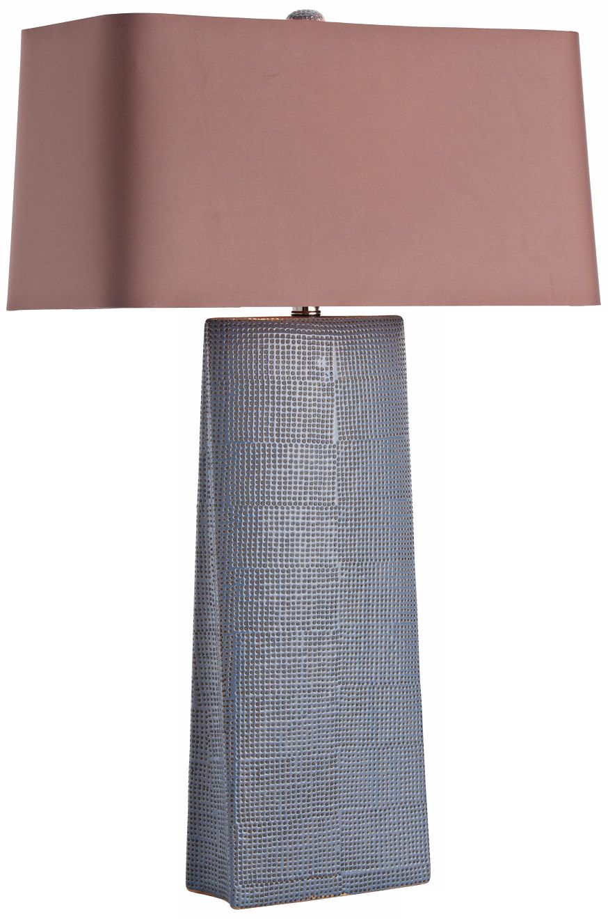 Arteriors Home Brent Slate Gray Porcelain Buffet Lamp