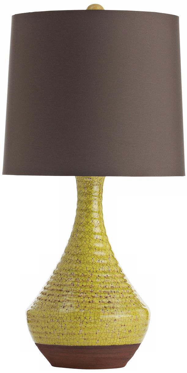 Arteriors Home Treva Terracotta Moss Green Table Lamp