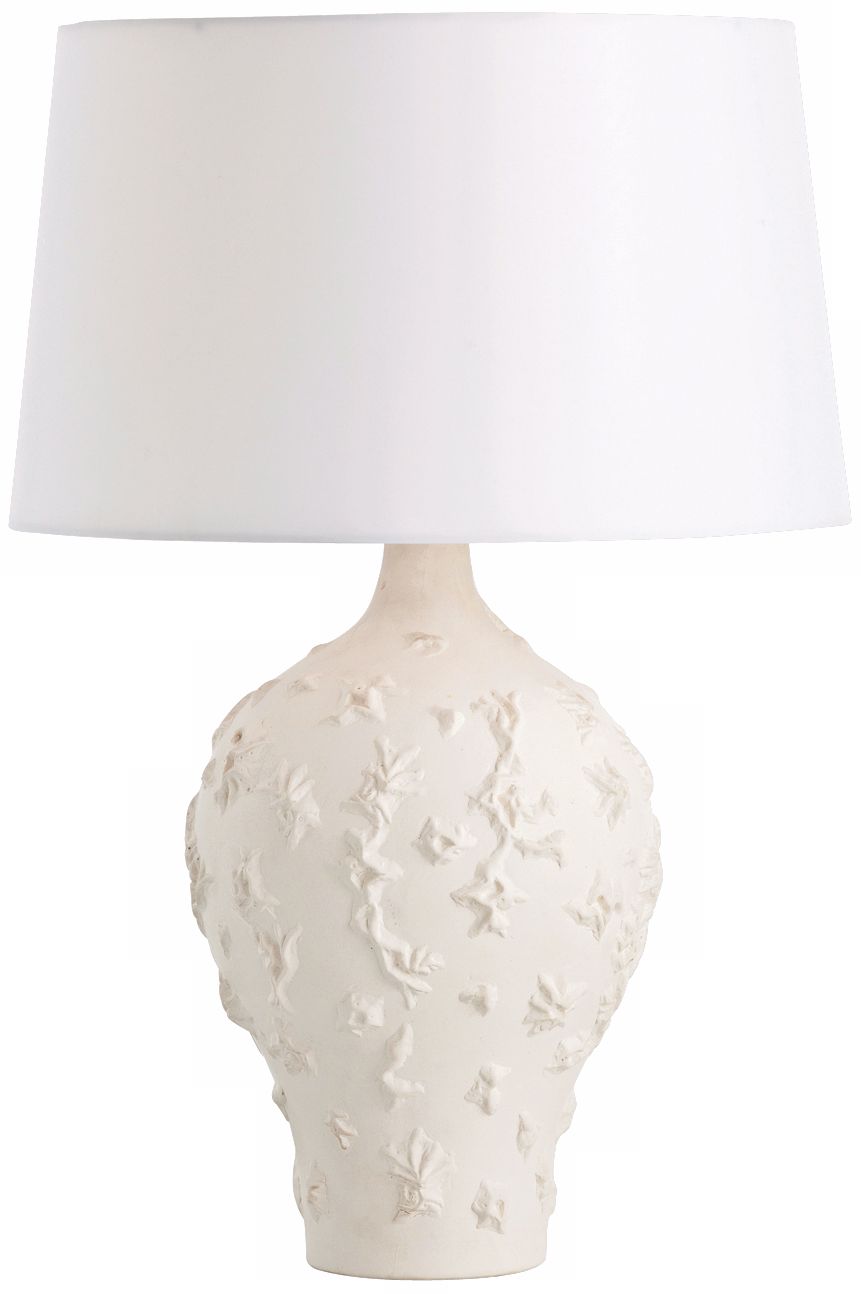 Arteriors Home Tallulah Porcelain White Table Lamp