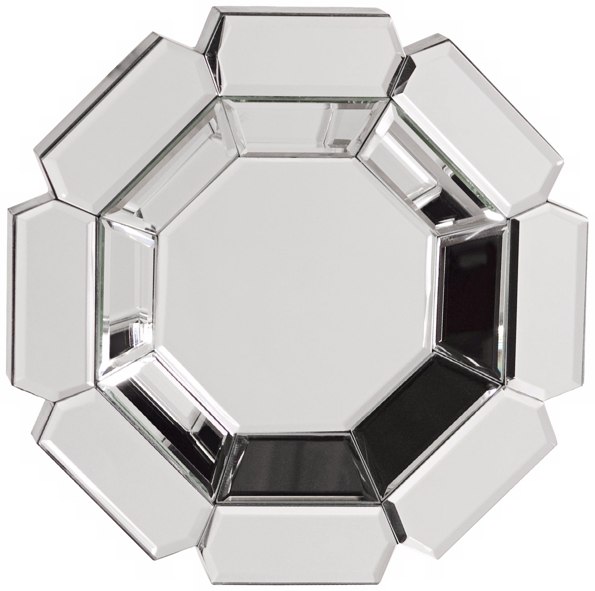 Howard Elliott Charisma 14" High Octagonal Wall Mirror