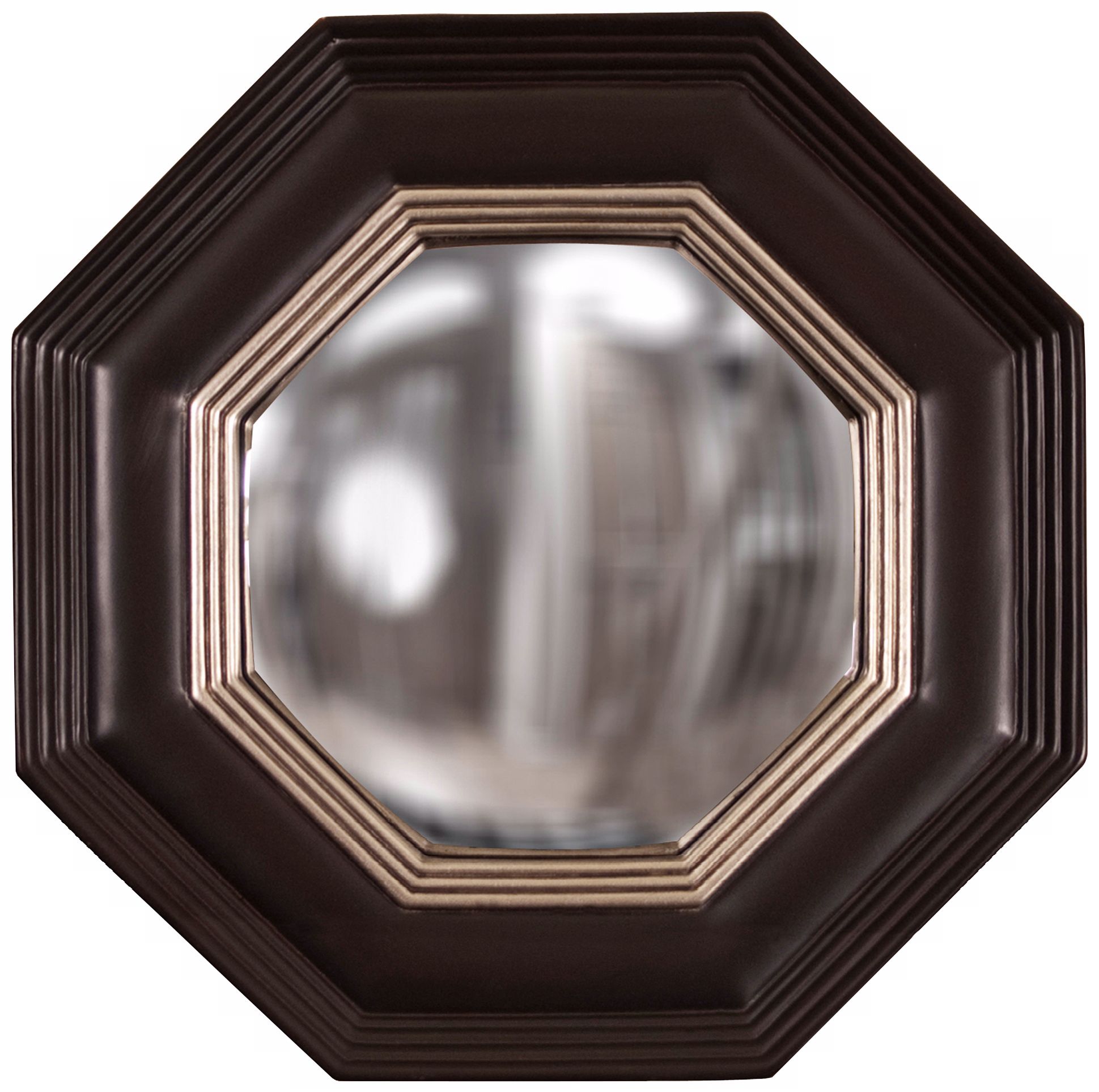 Howard Elliott Triton 14" Wide Convex Decorative Wall Mirror