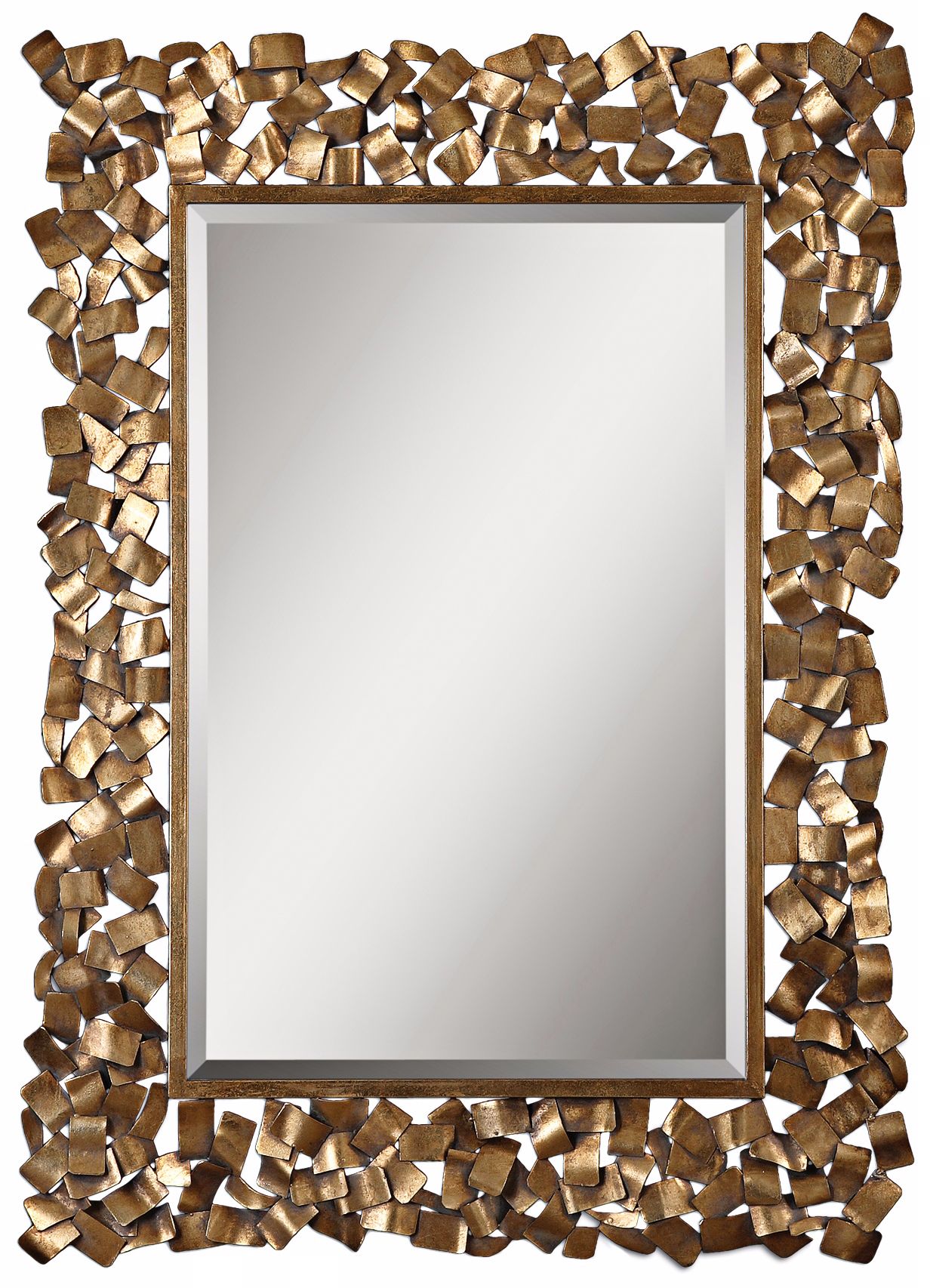Uttermost Capulin 53 1/2" High Welded Metal Wall Mirror