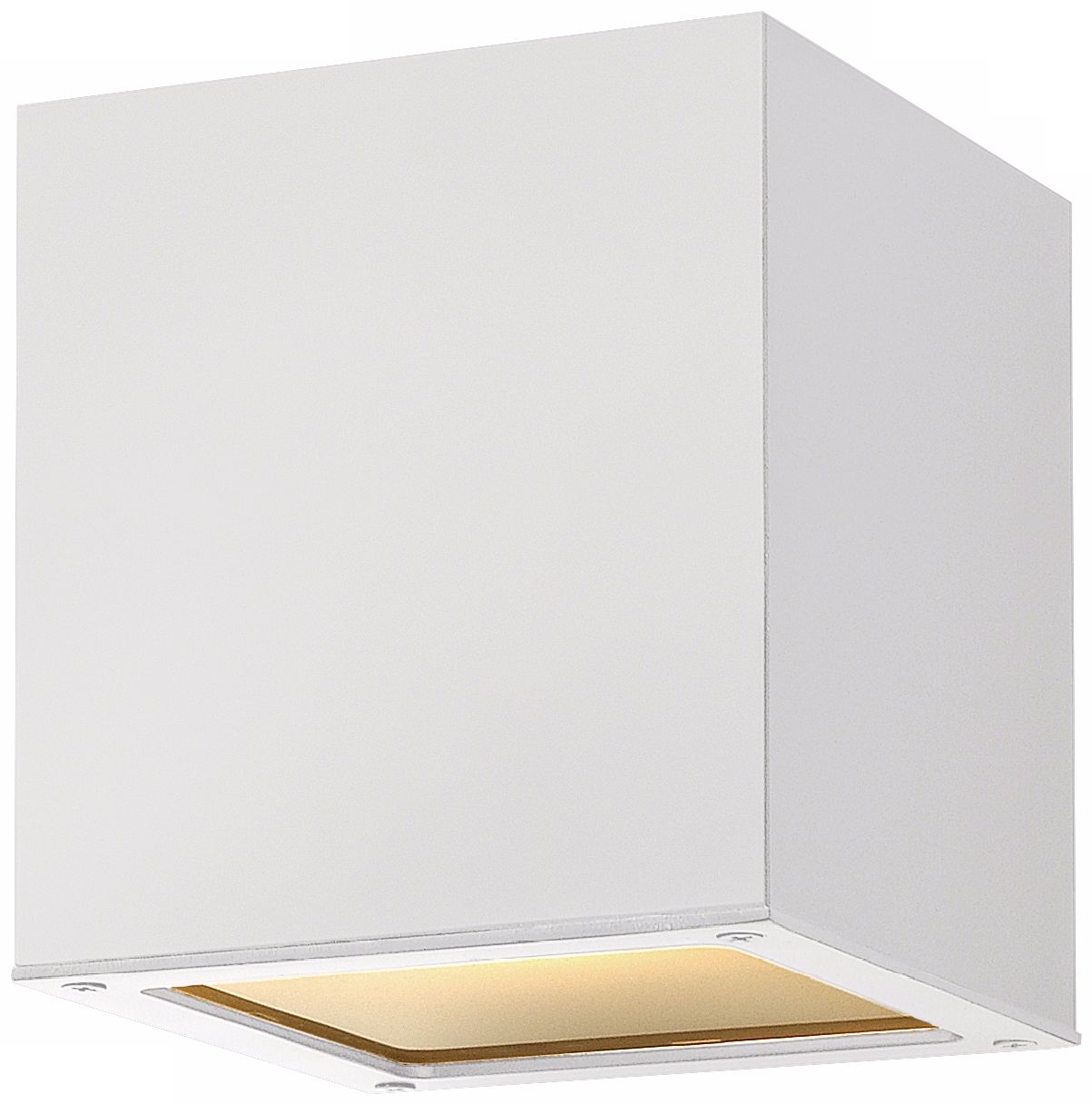 Hinkley Kube 6 1/4" High Satin White Ceiling Light