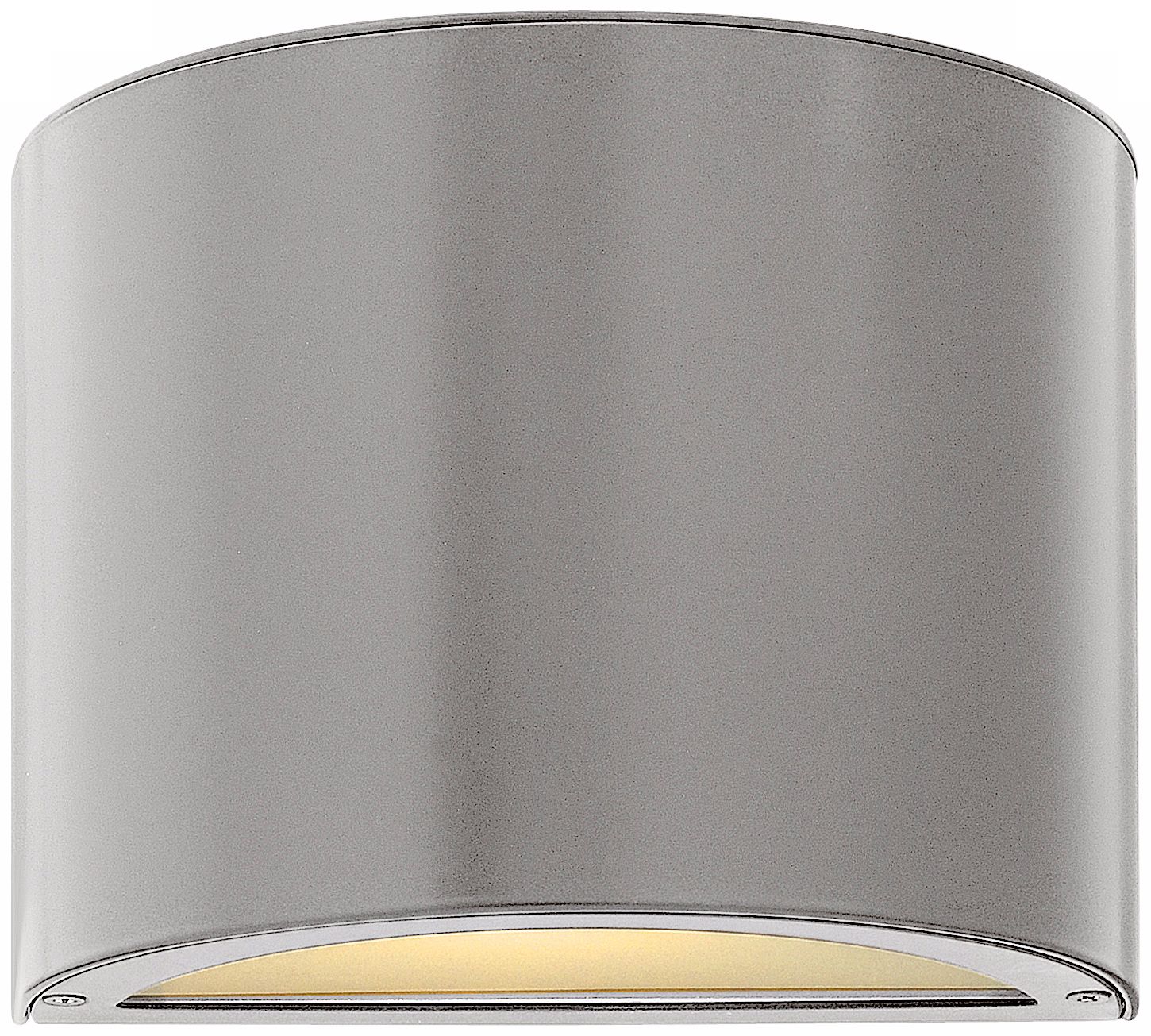 Hinkley Luna Up-Down 9" Wide Titanium Outdoor Wall Light