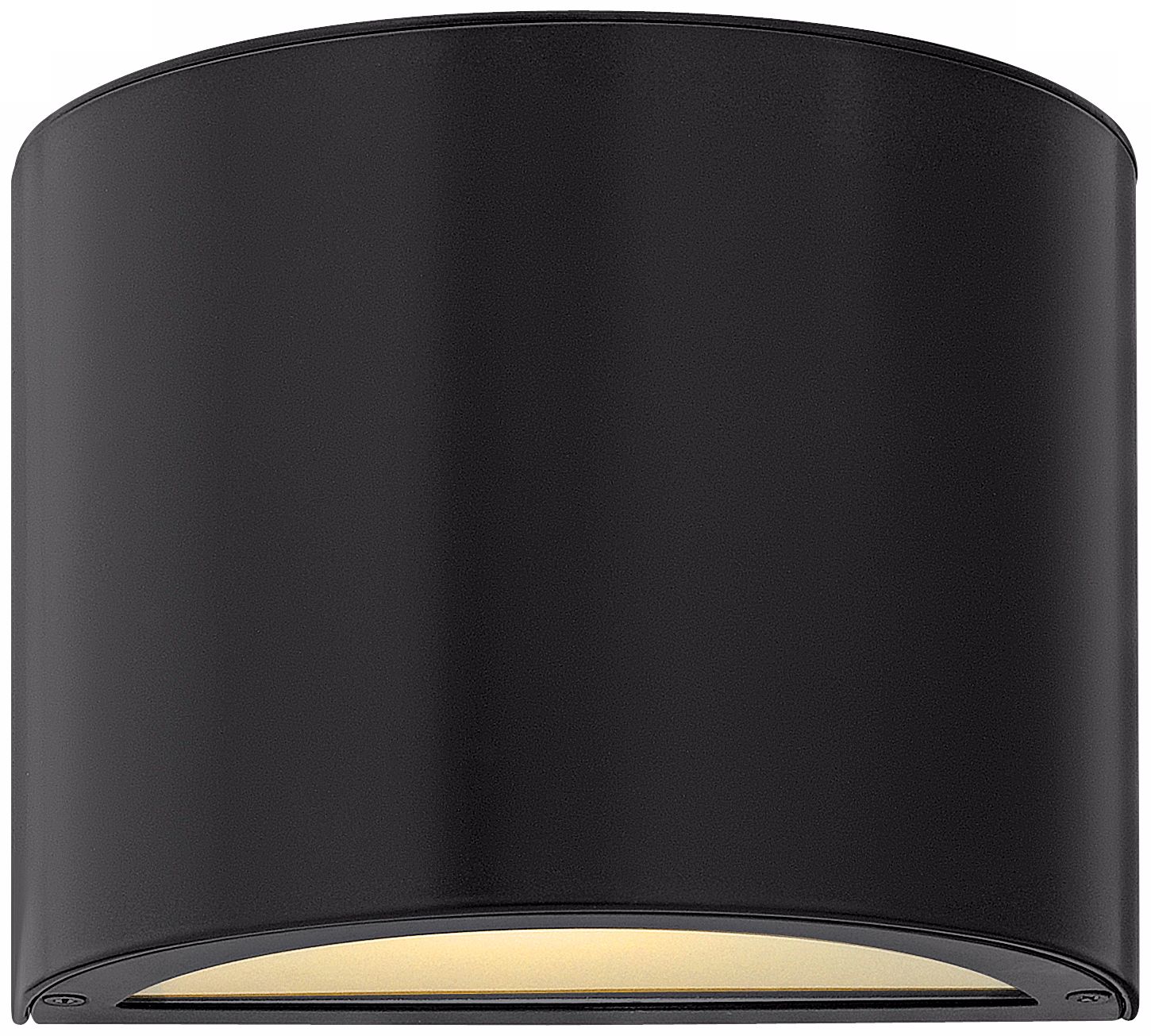 Hinkley Luna Up-Down 9" Wide Black Outdoor Wall Light