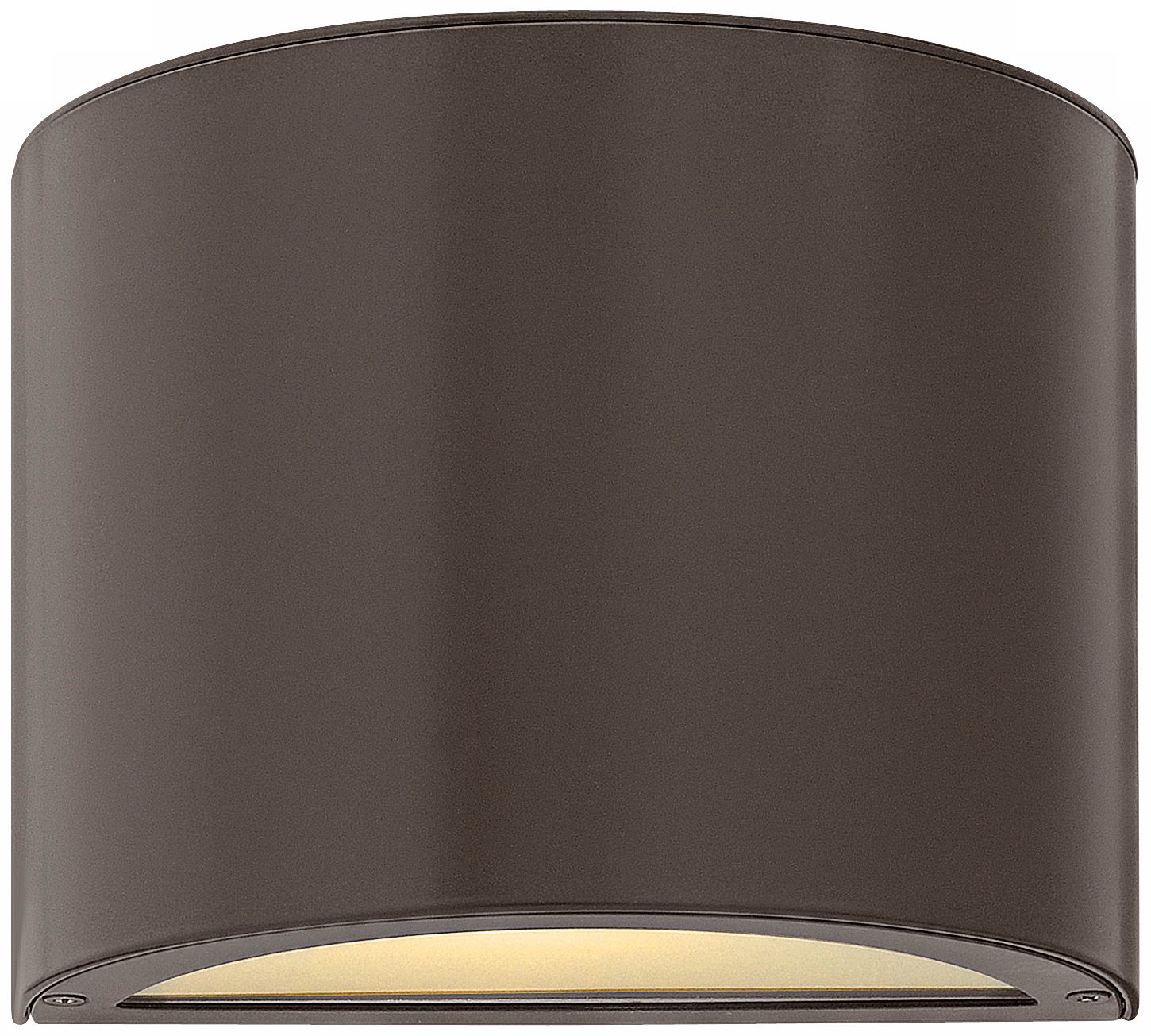 Hinkley Luna Down 9" Wide Bronze Outdoor Wall Light